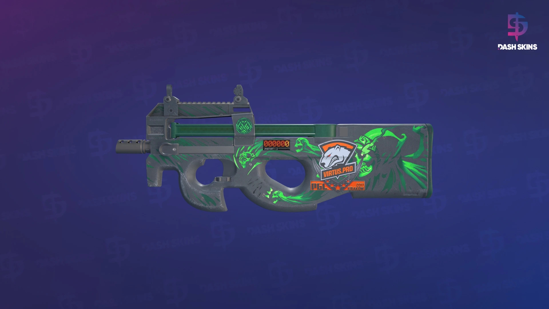 StatTrak™ P90 | Grim (Field-Tested) Screenshot Playside