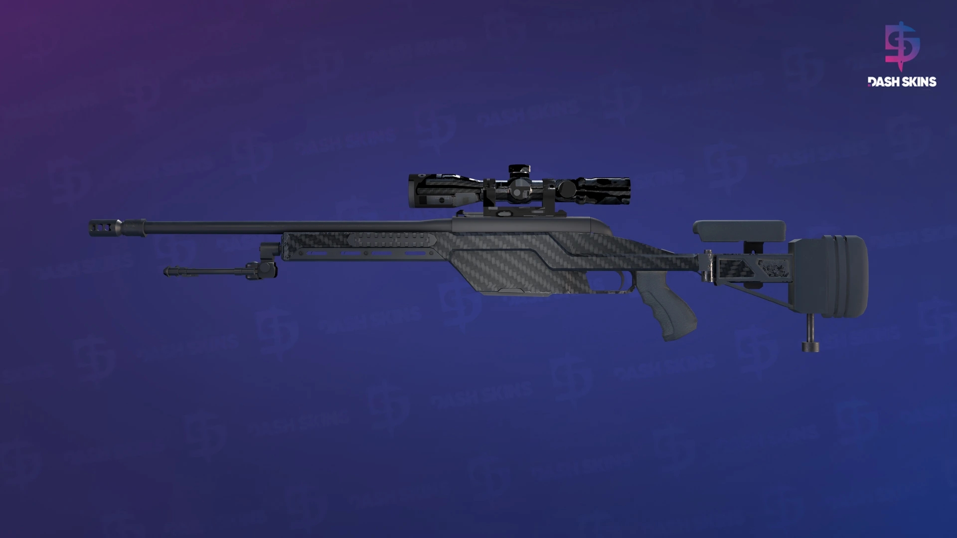 SSG 08 | Carbon Fiber (Minimal Wear) Screenshot Playside