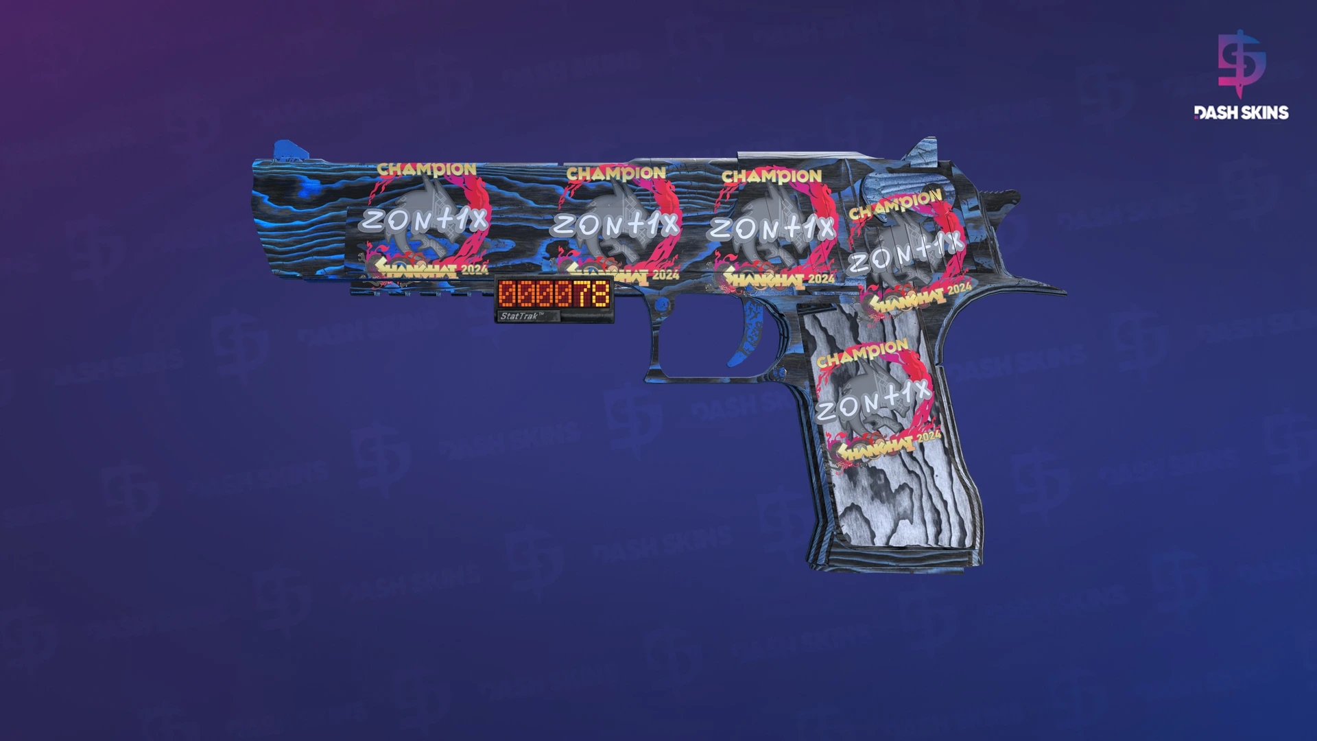 StatTrak™ Desert Eagle | Blue Ply (Field-Tested) Screenshot Playside