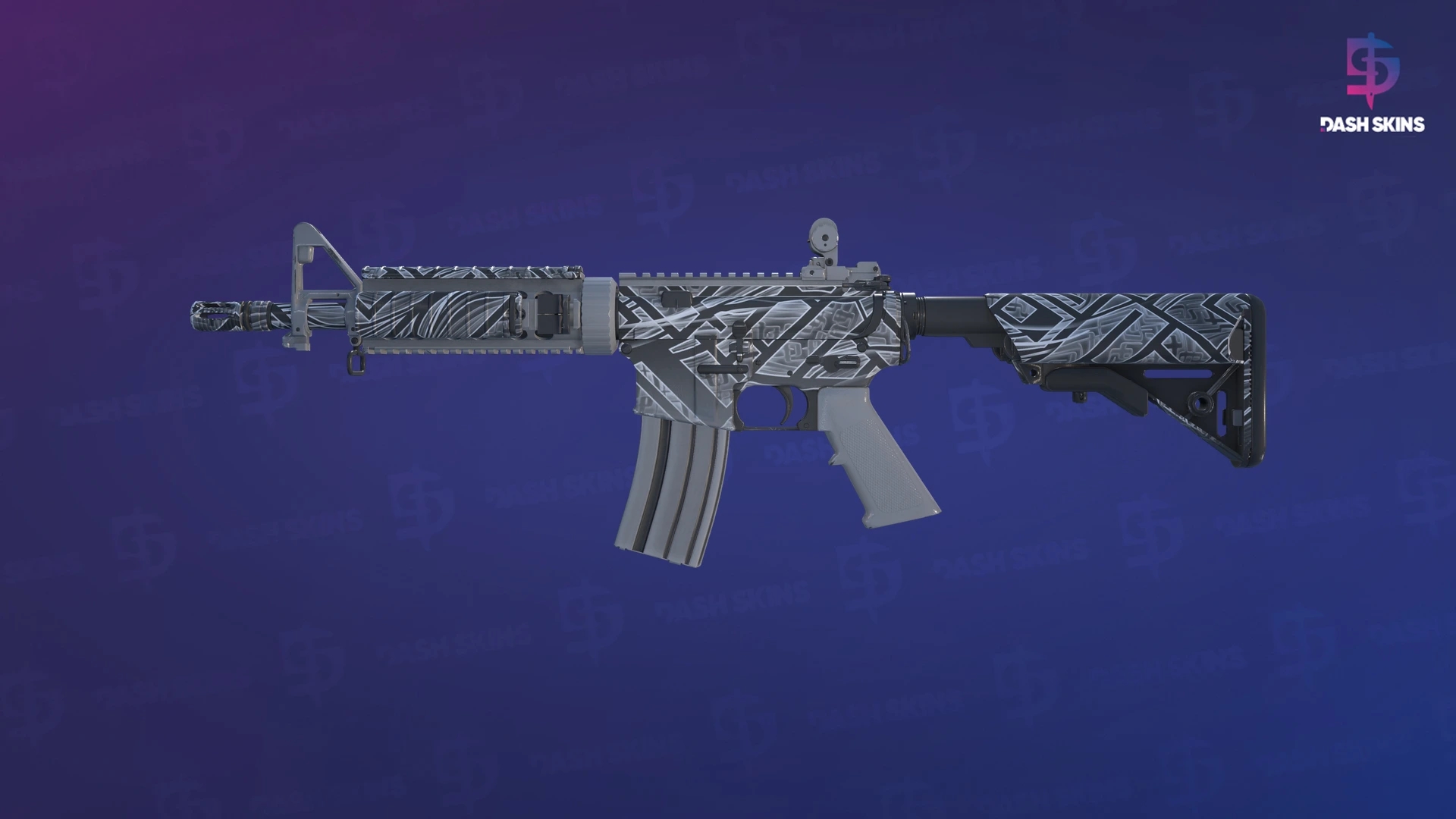 M4A4 | Aeolian Dark (Factory New) Screenshot Playside
