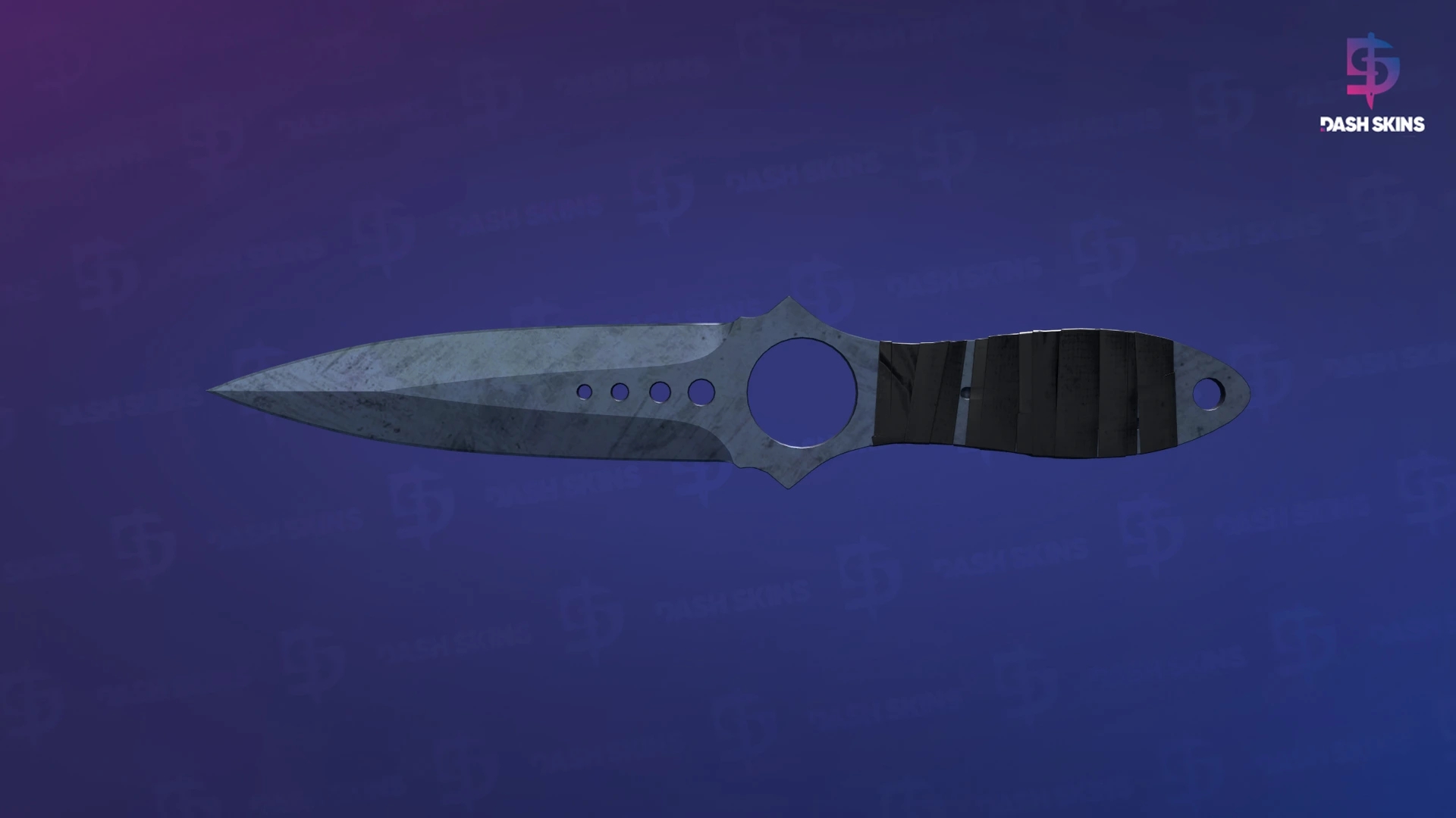 ★ Skeleton Knife | Blue Steel (Field-Tested) Screenshot Playside