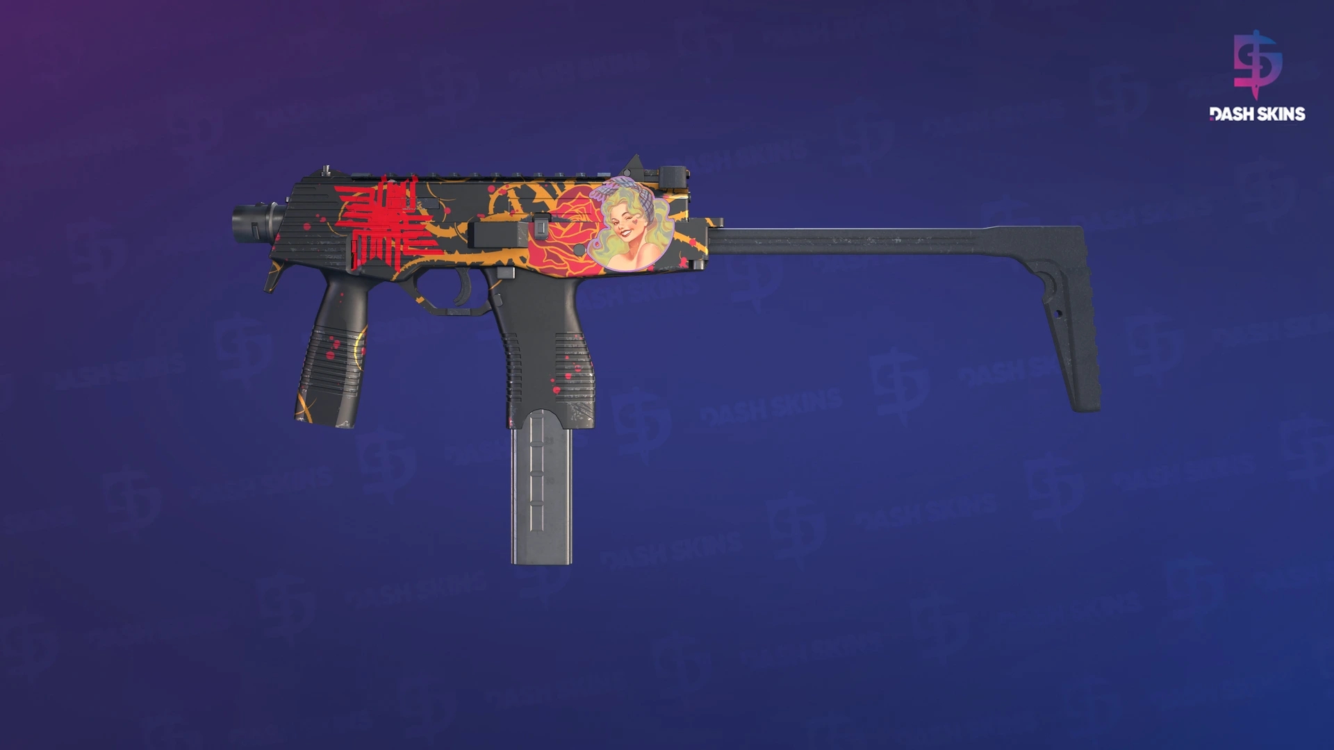 MP9 | Rose Iron (Factory New) Screenshot Playside
