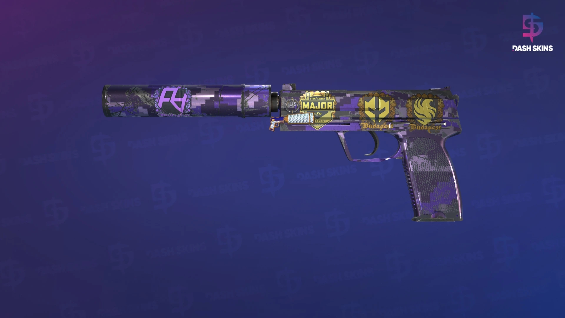 Souvenir USP-S | Purple DDPAT (Field-Tested) Screenshot Playside