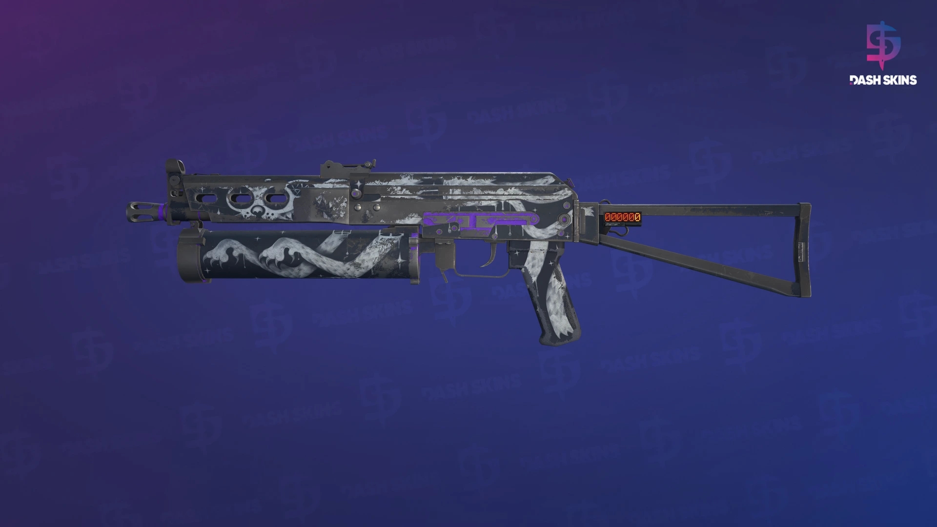 StatTrak™ PP-Bizon | Space Cat (Battle-Scarred) Screenshot Playside