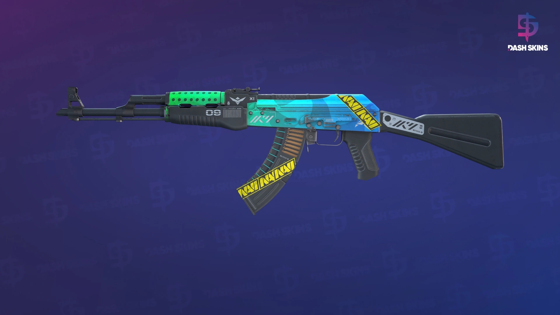 AK-47 | Ice Coaled (Field-Tested) Screenshot Playside