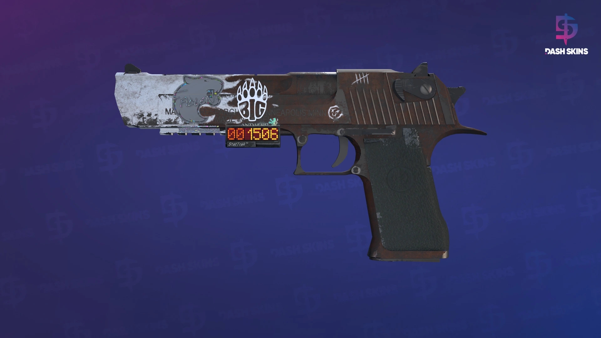 StatTrak™ Desert Eagle | Oxide Blaze (Field-Tested) Screenshot Playside