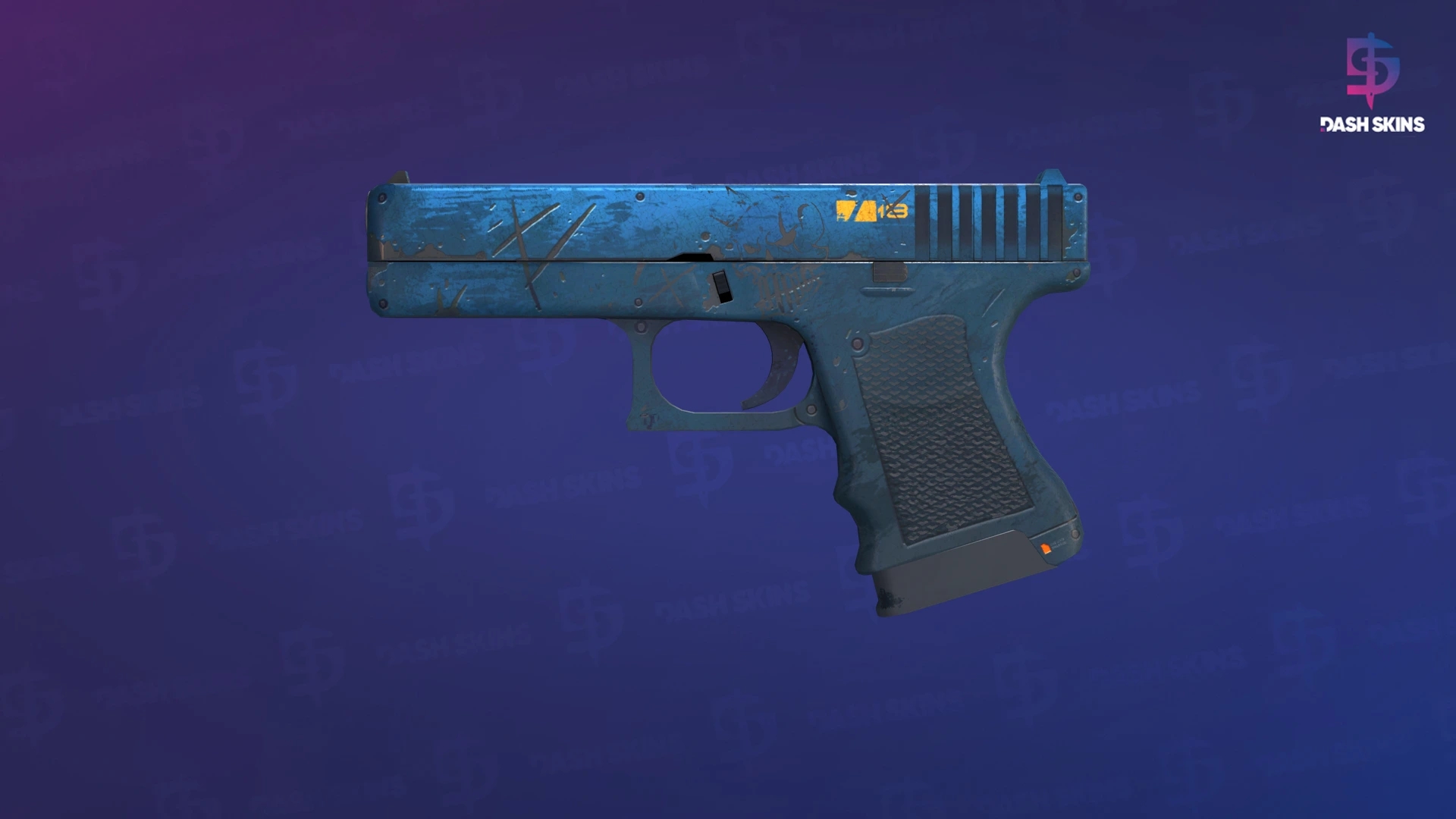 Glock-18 | Off World (Battle-Scarred) Screenshot Playside
