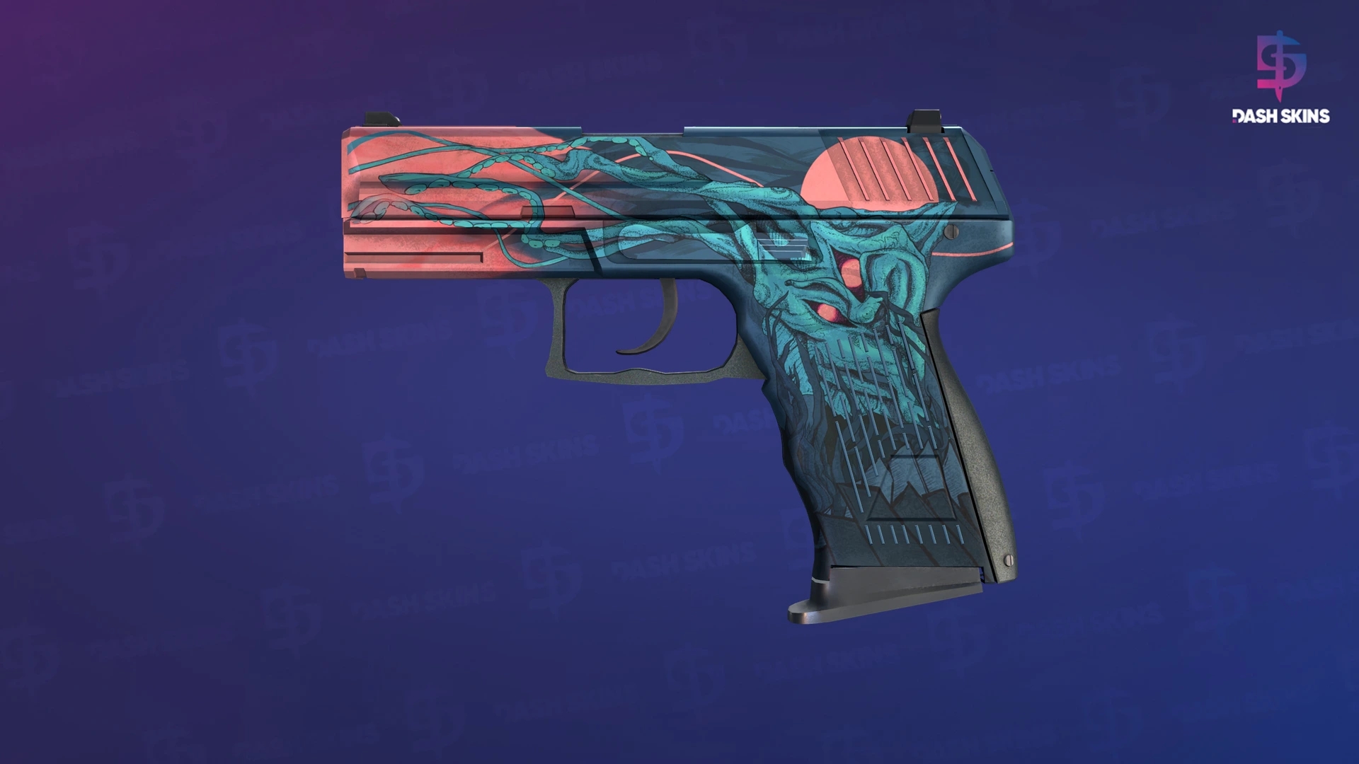 P2000 | Gnarled (Minimal Wear) Screenshot Playside