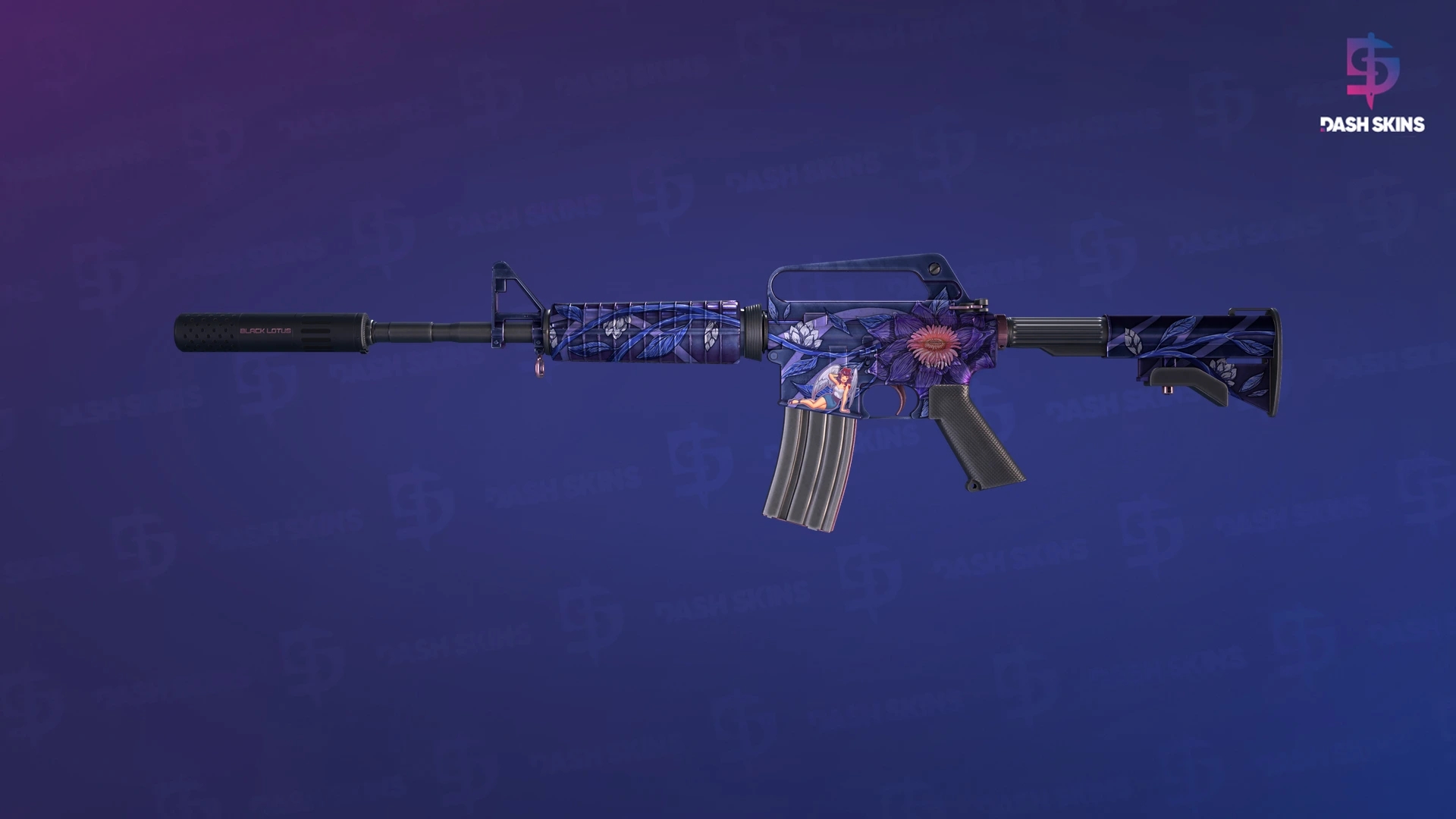 M4A1-S | Black Lotus (Field-Tested) Screenshot Playside
