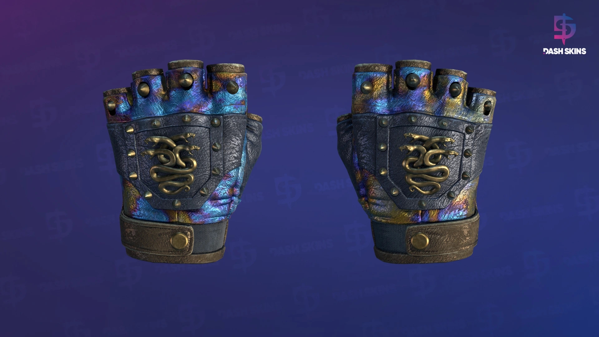 ★ Hydra Gloves | Case Hardened (Well-Worn) Screenshot Playside
