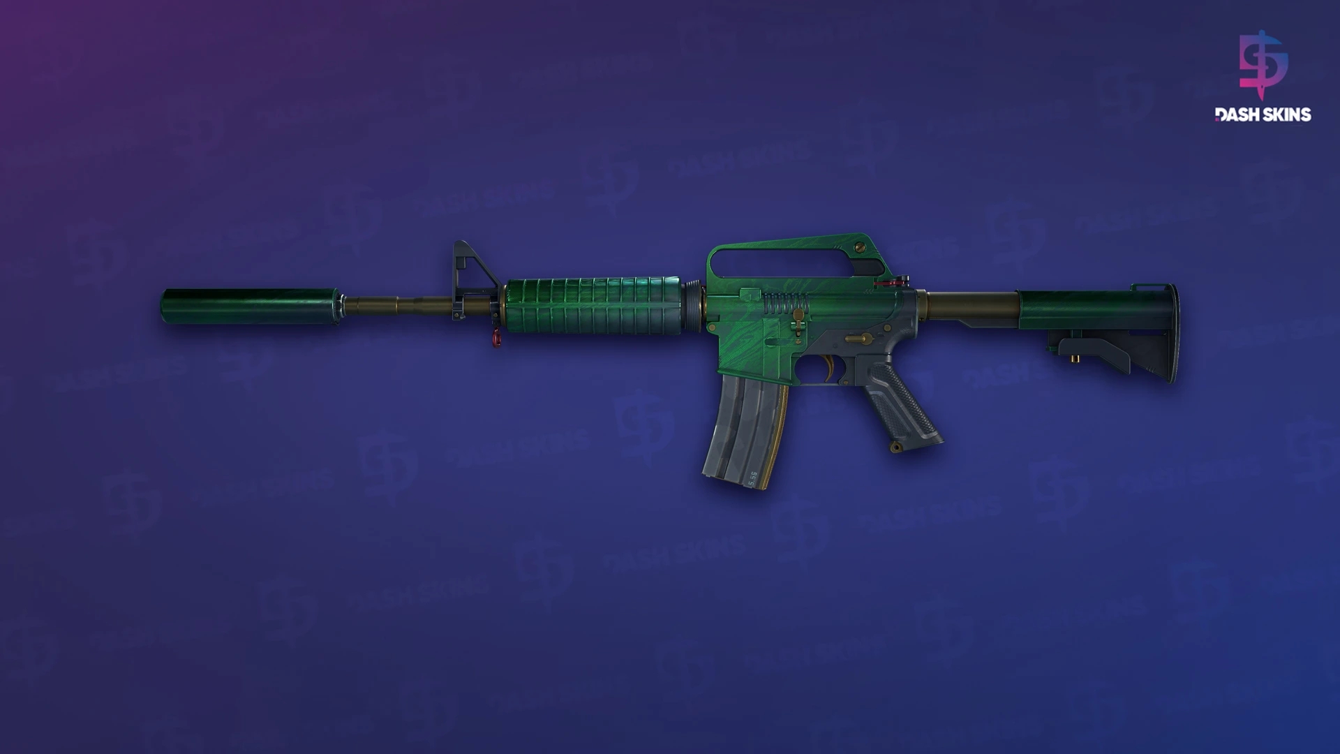 M4A1-S | Electrum (Minimal Wear) Screenshot Playside