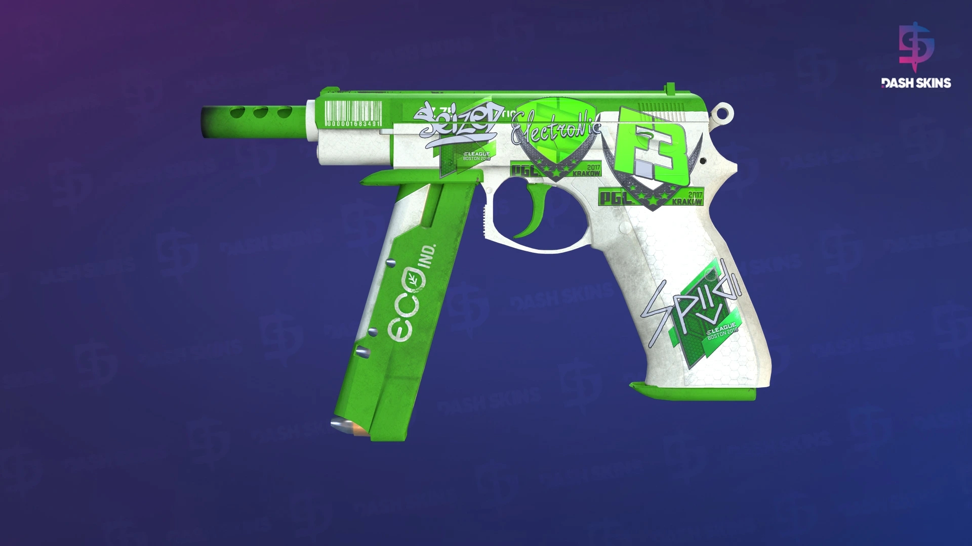 CZ75-Auto | Eco (Field-Tested) Screenshot Playside