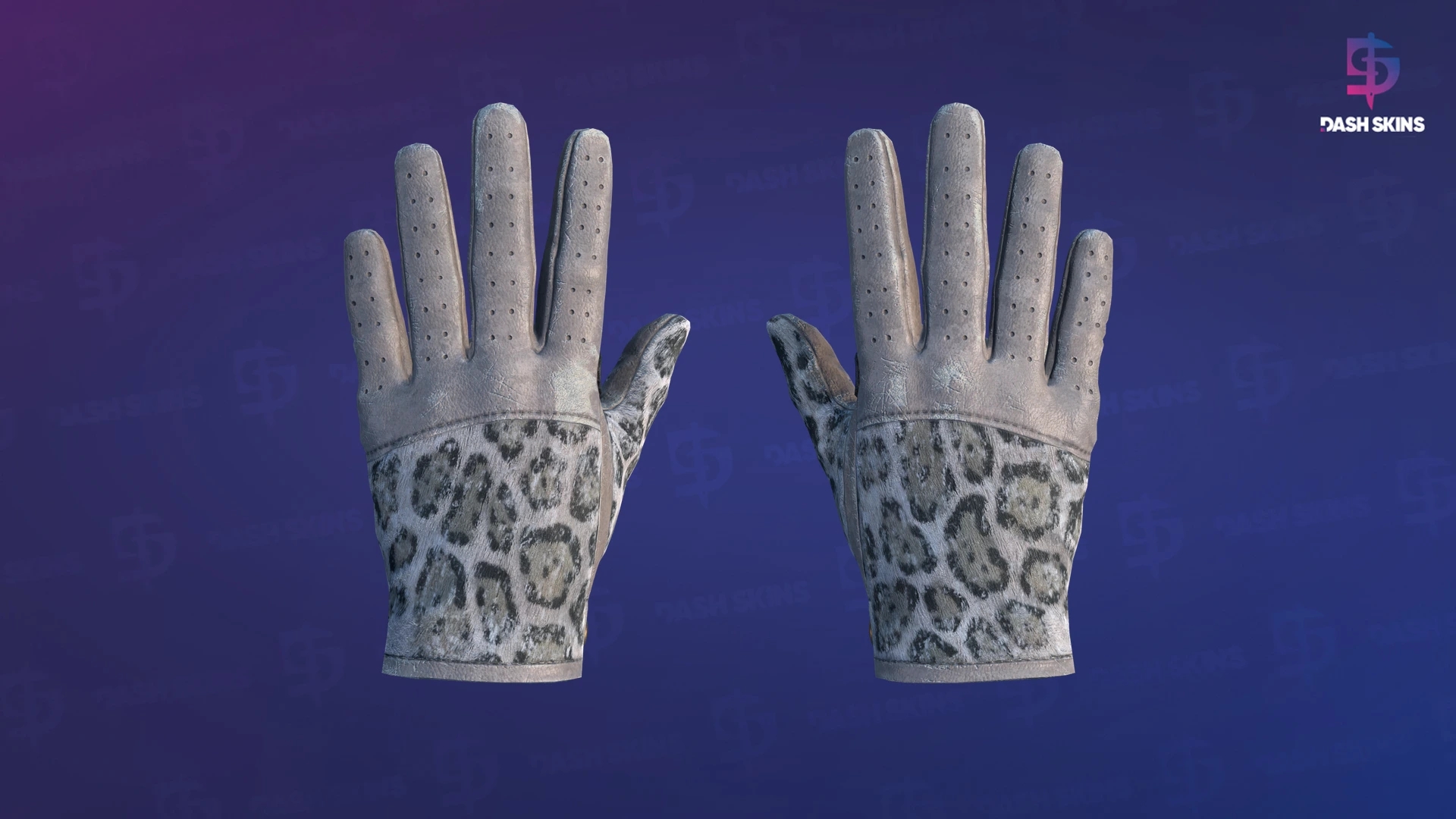 ★ Driver Gloves | Snow Leopard (Well-Worn) Screenshot Playside