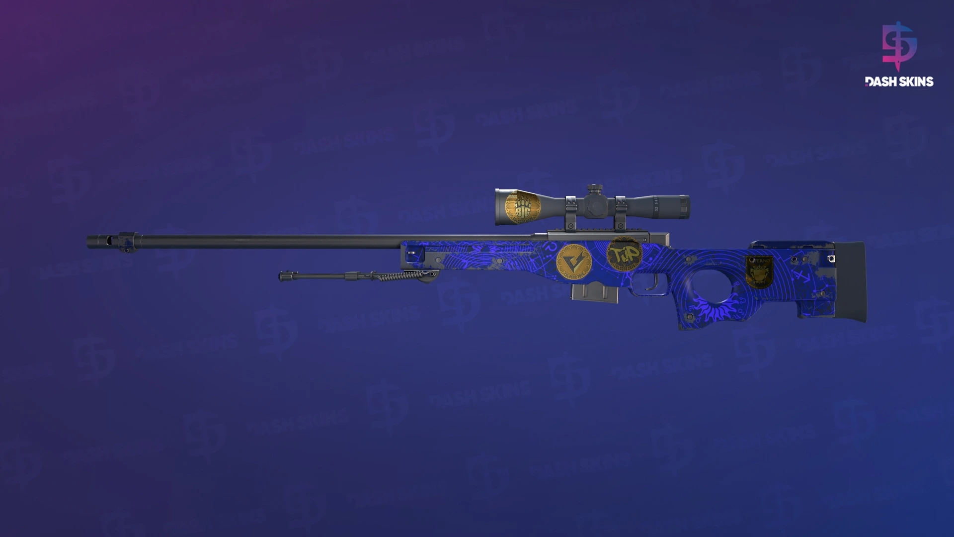 Souvenir AWP | Sun in Leo (Field-Tested) Screenshot Playside