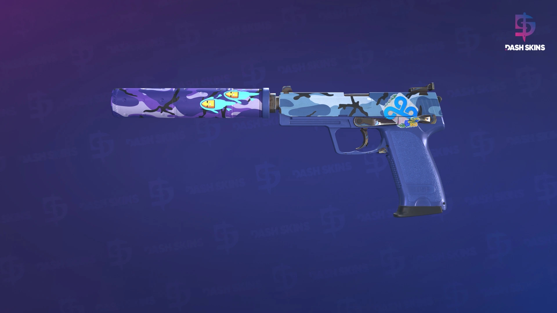 USP-S | Alpine Camo (Factory New) Screenshot Playside