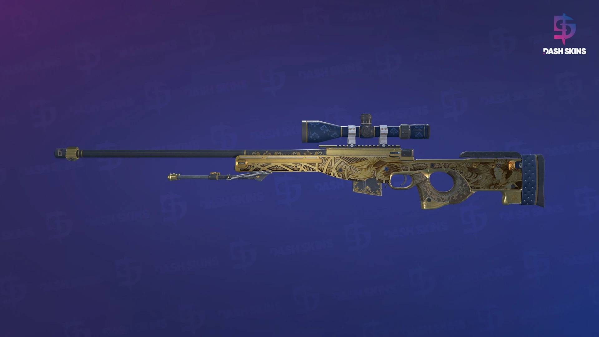 AWP | Queen's Gambit (Field-Tested) Screenshot Playside