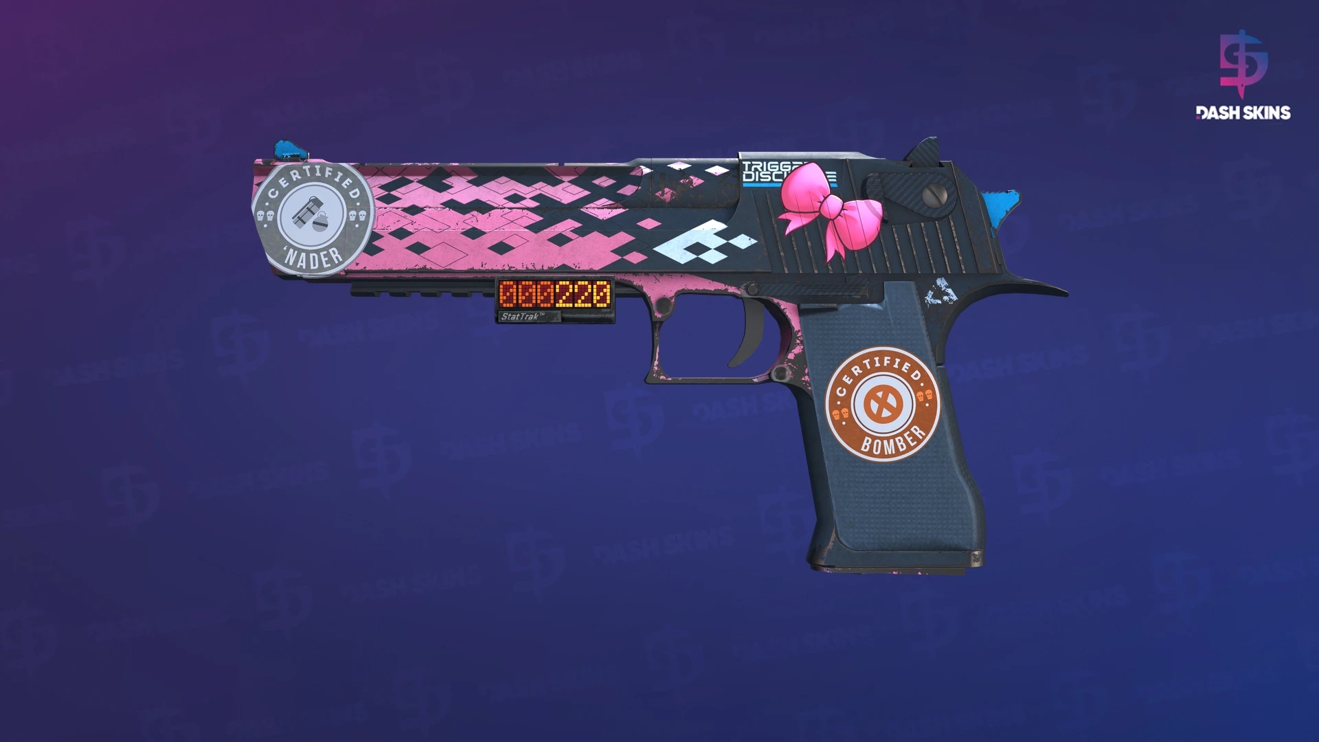 StatTrak™ Desert Eagle | Trigger Discipline (Well-Worn) Screenshot Playside