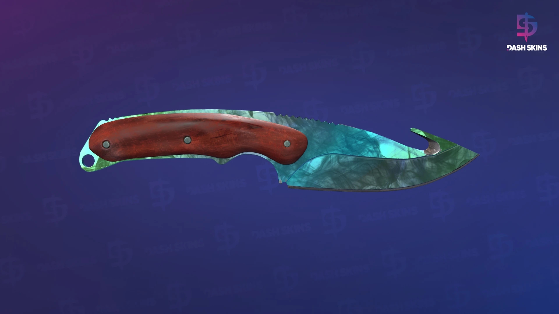 ★ Gut Knife | Gamma Doppler (Factory New) - Phase 4 Screenshot Playside