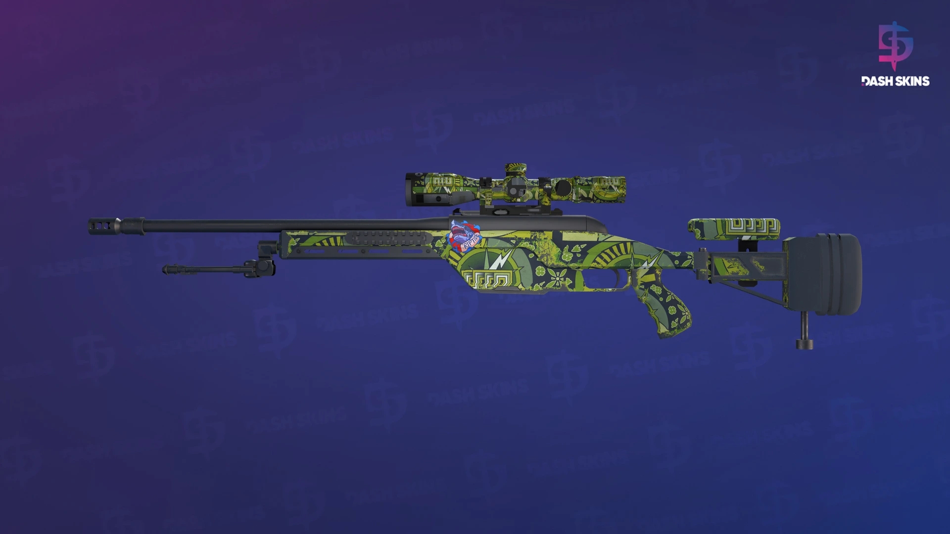 SSG 08 | Spring Twilly (Field-Tested) Screenshot Playside
