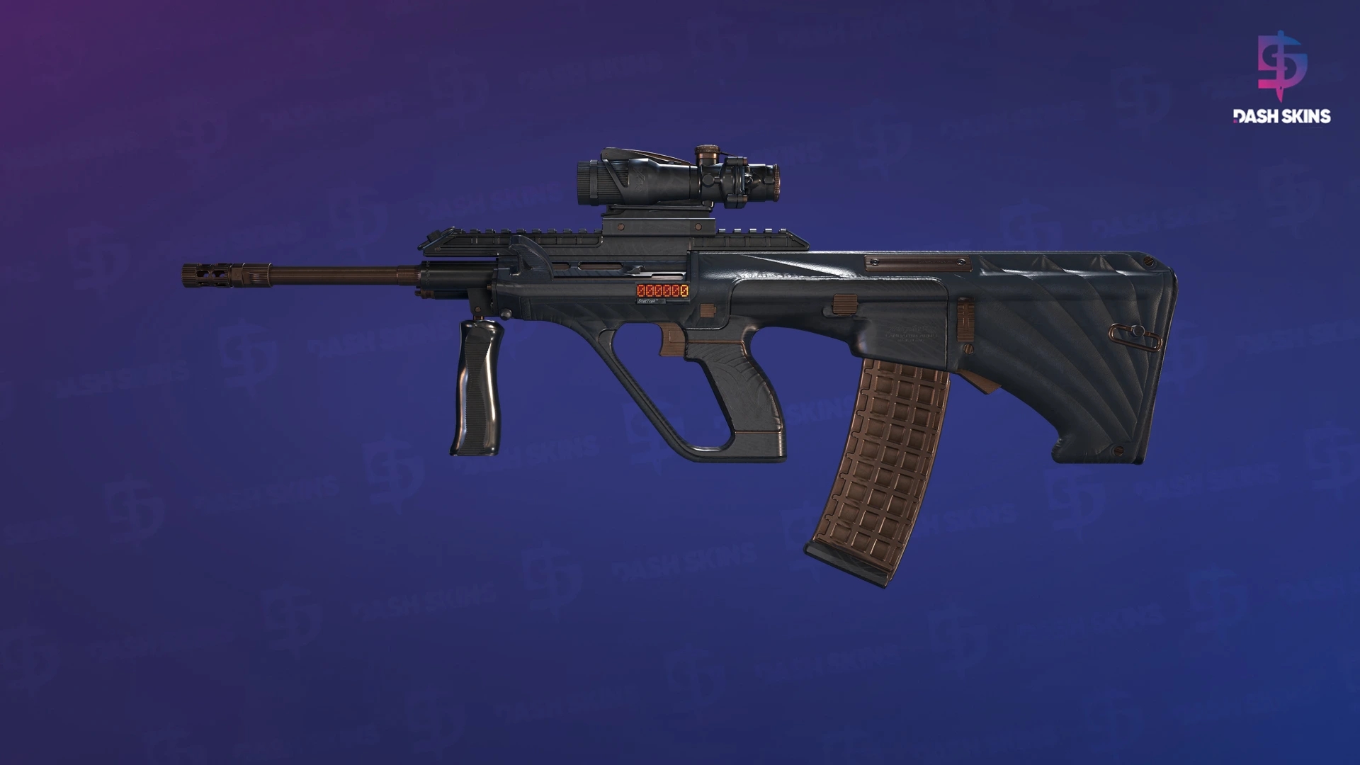 StatTrak™ AUG | Luxe Trim (Field-Tested) Screenshot Playside