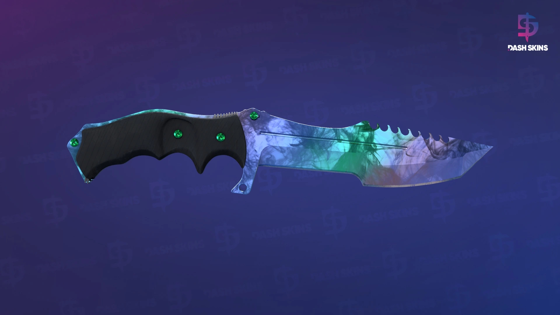 ★ Huntsman Knife | Gamma Doppler (Factory New) - Phase 1 Screenshot Playside