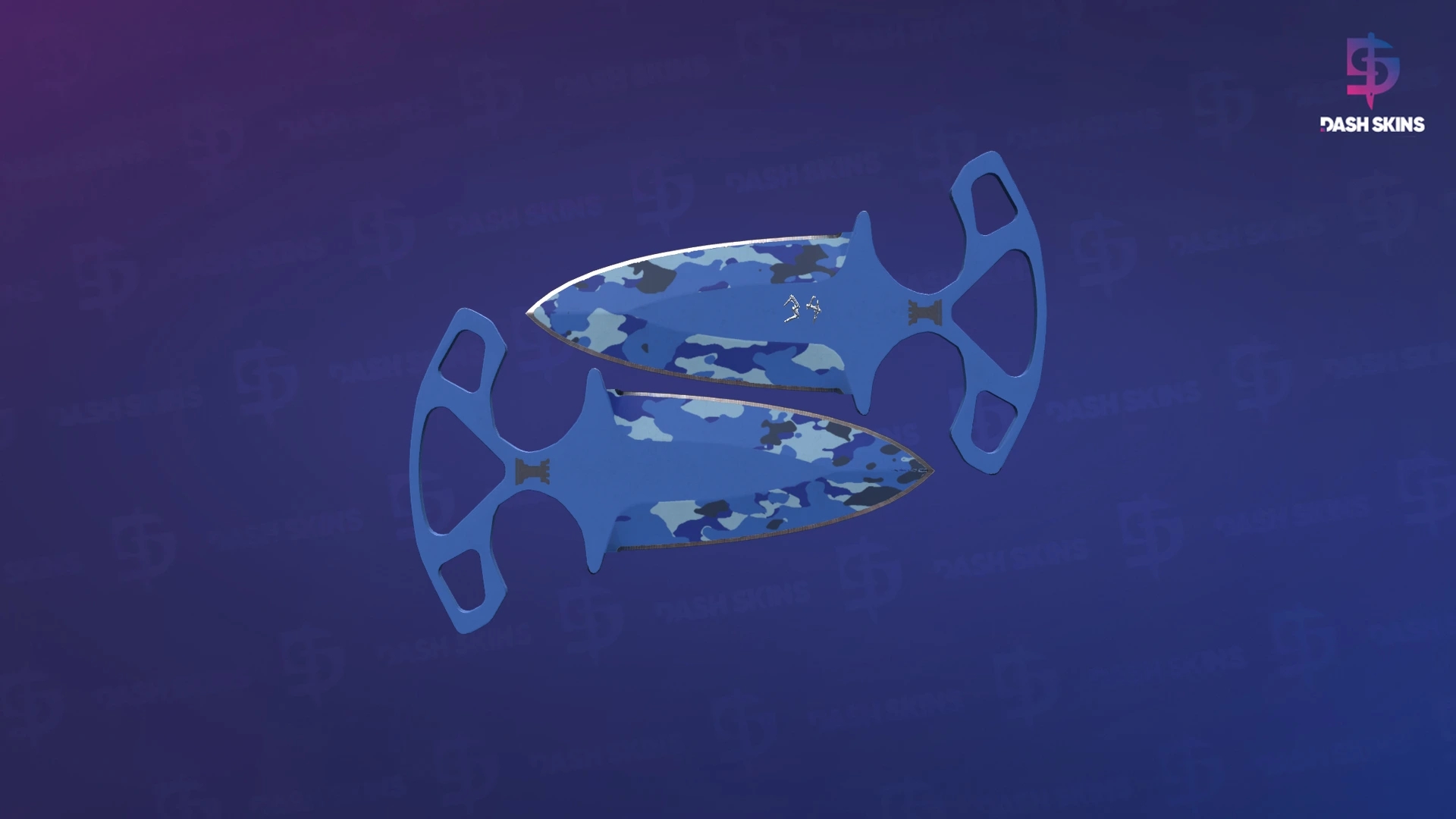 ★ StatTrak™ Shadow Daggers | Bright Water (Minimal Wear) Screenshot Playside