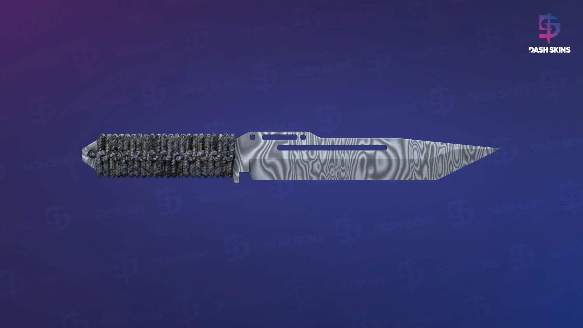 ★ Paracord Knife | Damascus Steel (Minimal Wear) Screenshot Playside