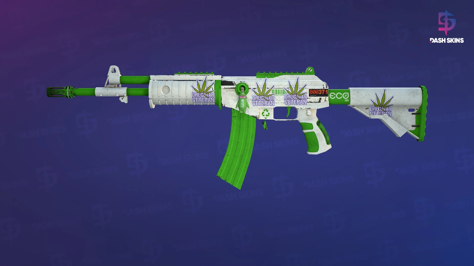 StatTrak™ Galil AR | Eco (Well-Worn) Screenshot Playside
