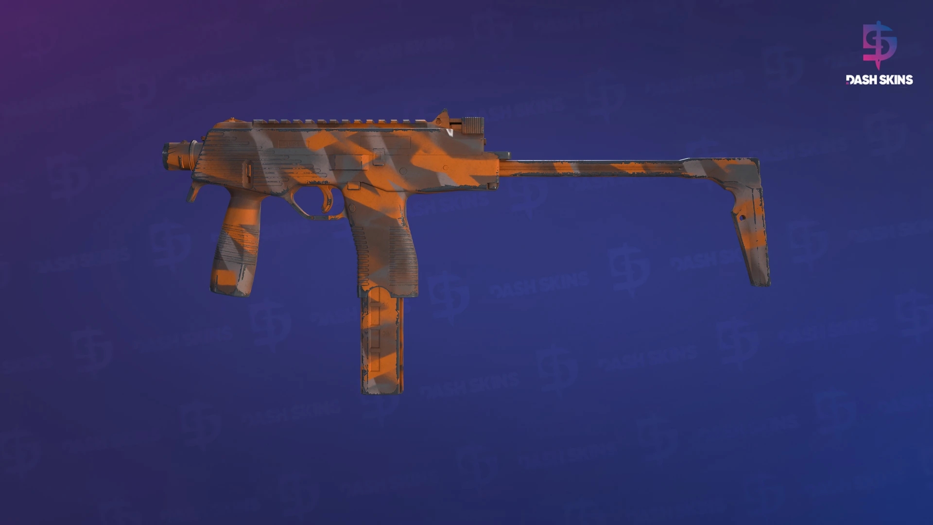 MP9 | Orange Peel (Minimal Wear) Screenshot Playside