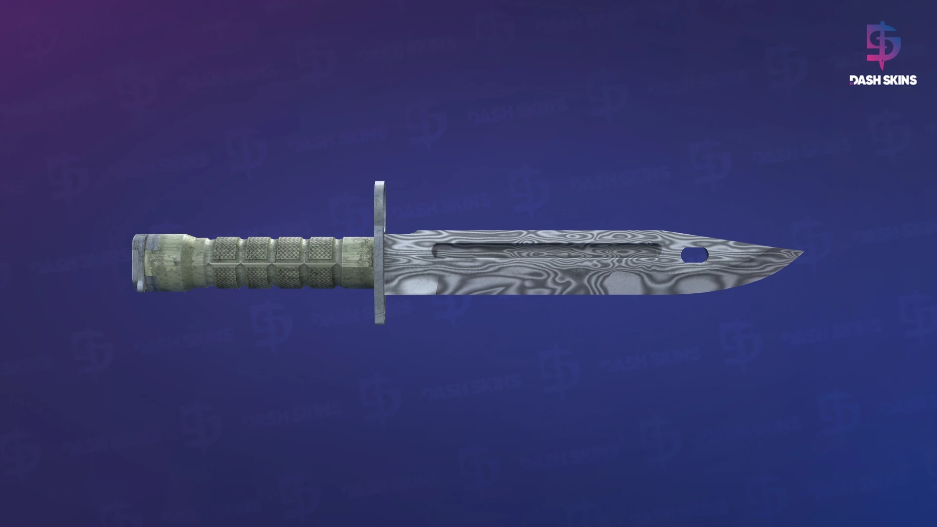 ★ Bayonet | Damascus Steel (Field-Tested) Screenshot Playside