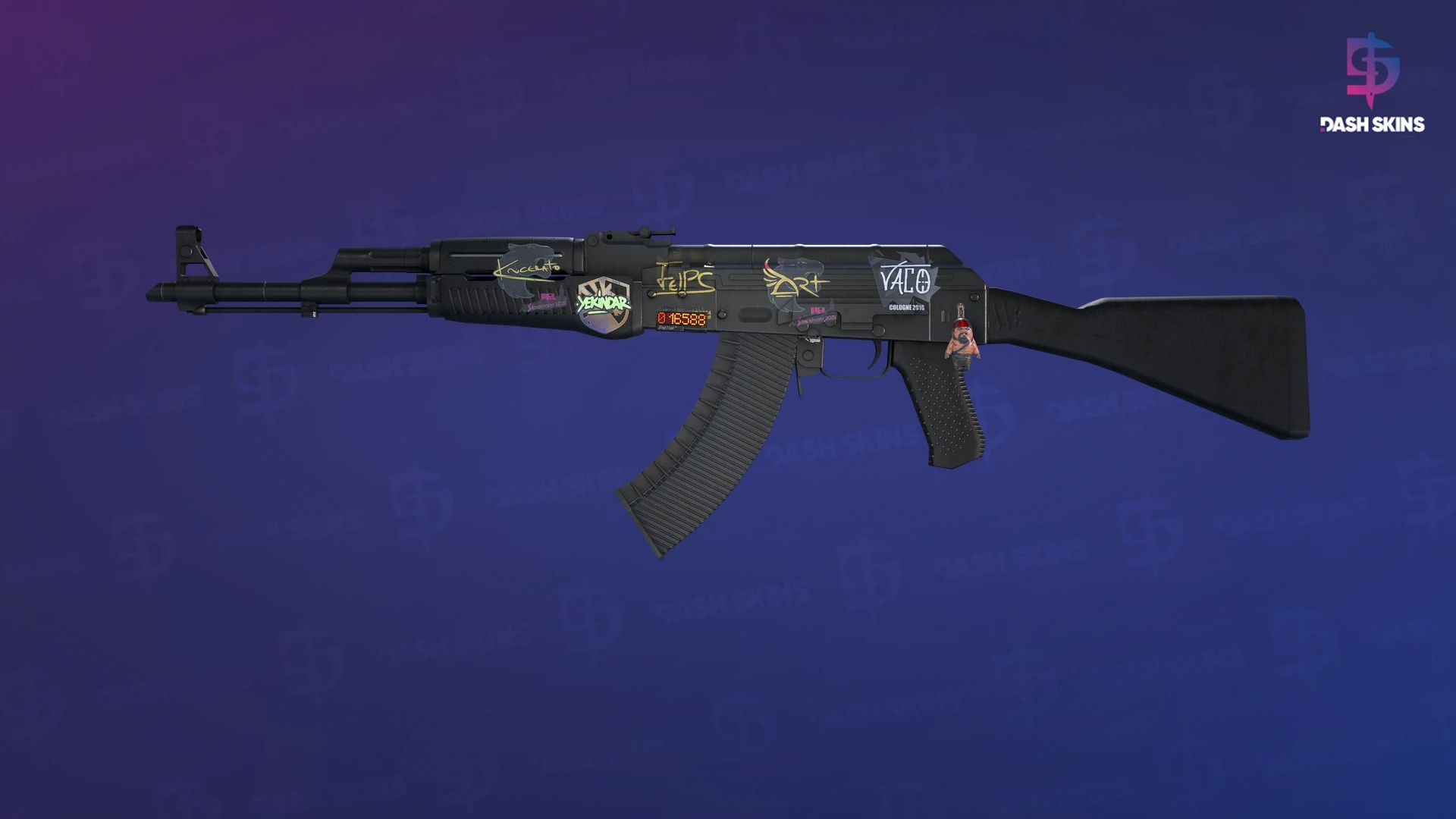 StatTrak™ AK-47 | Slate (Well-Worn) Screenshot Playside