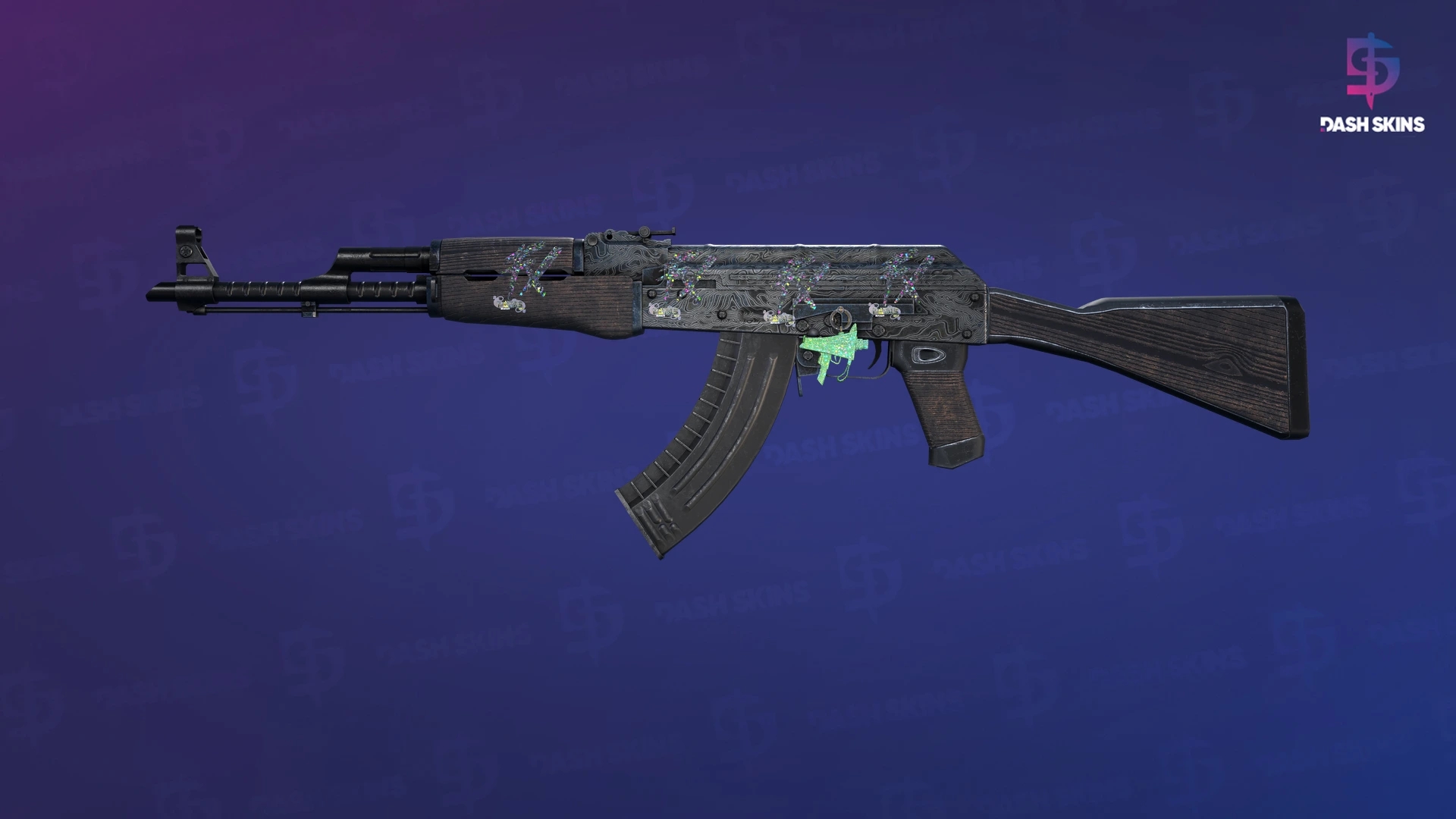 AK-47 | Steel Delta (Factory New) Screenshot Playside