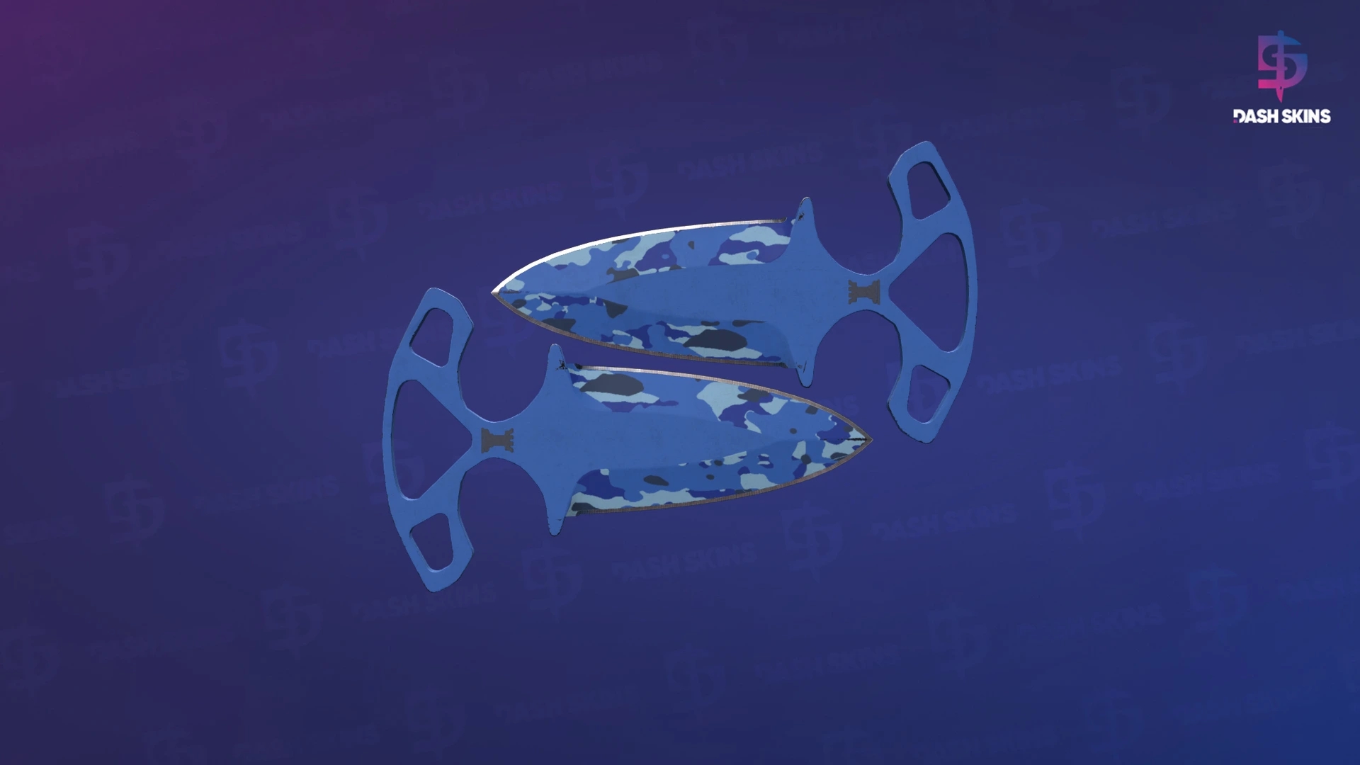 ★ Shadow Daggers | Bright Water (Field-Tested) Screenshot Playside