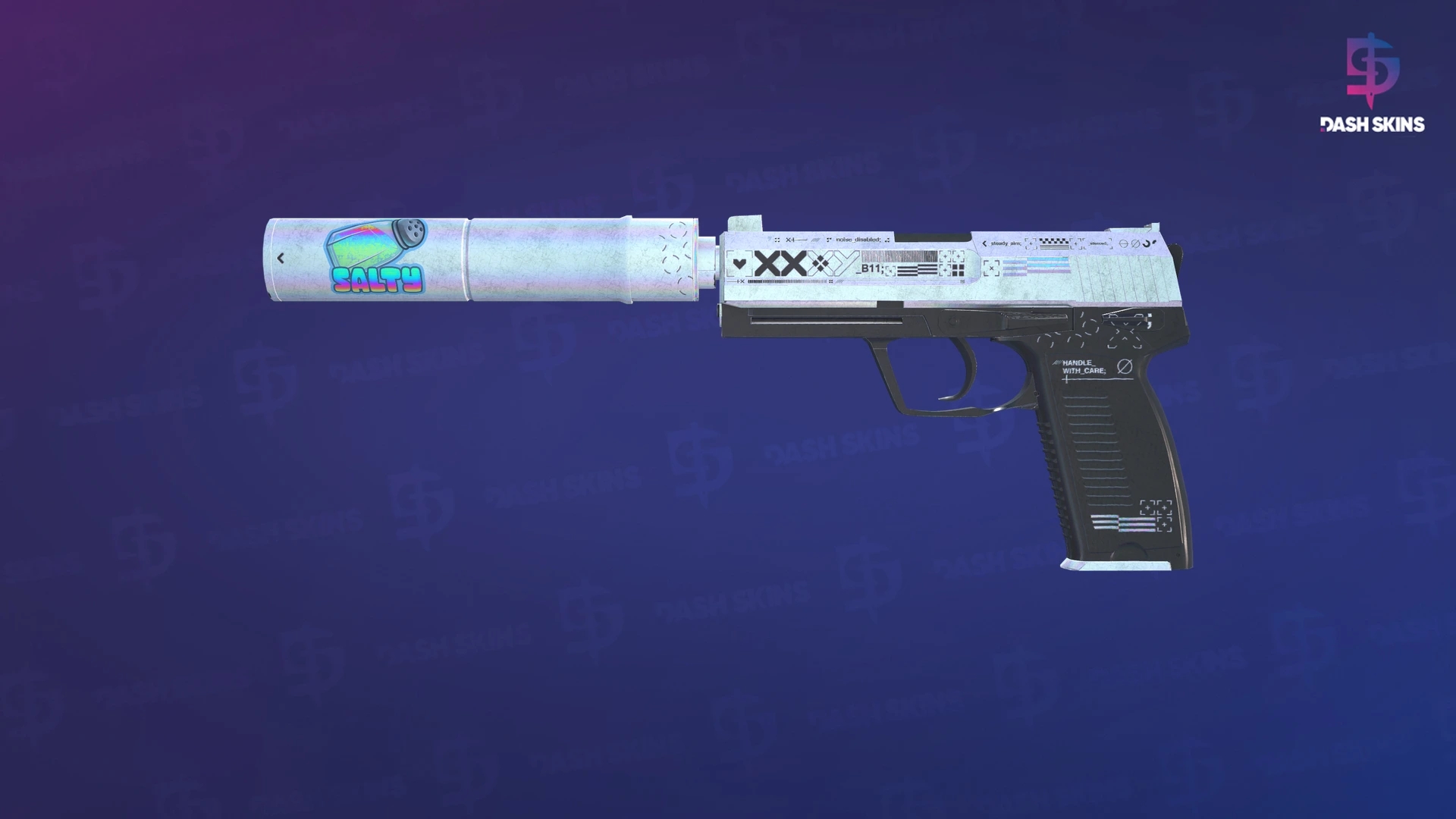 USP-S | Printstream (Battle-Scarred) Screenshot Playside