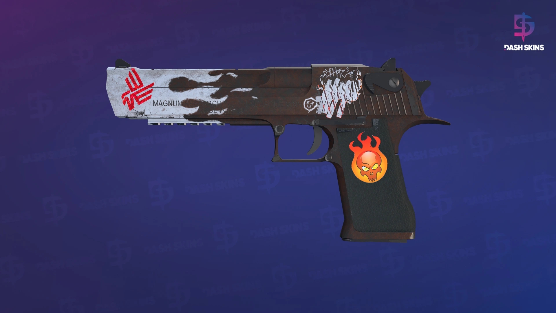 Desert Eagle | Oxide Blaze (Minimal Wear) Screenshot Playside