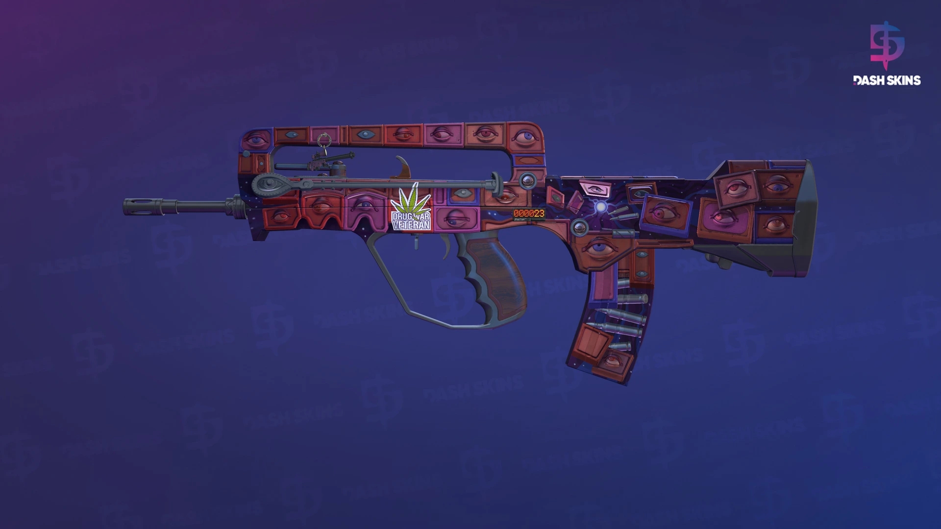 StatTrak™ FAMAS | Rapid Eye Movement (Factory New) Screenshot Playside