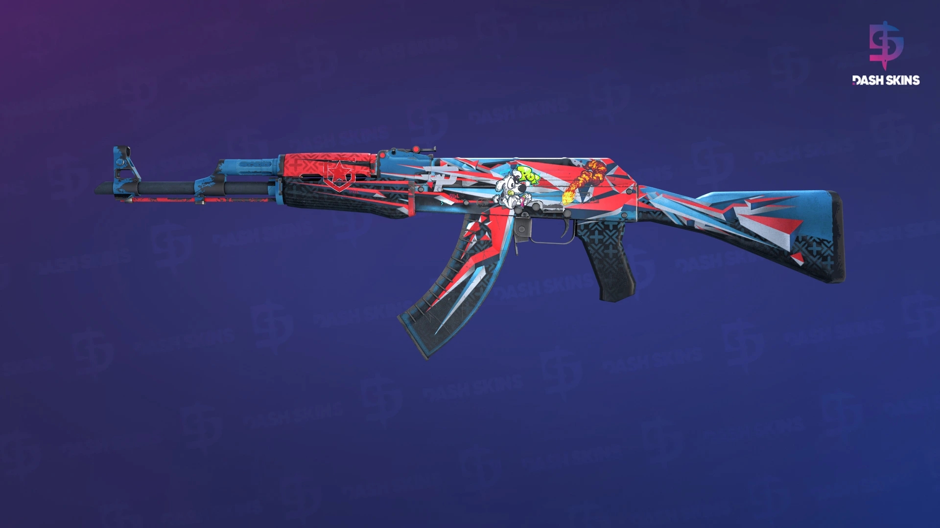 AK-47 | Point Disarray (Field-Tested) Screenshot Playside
