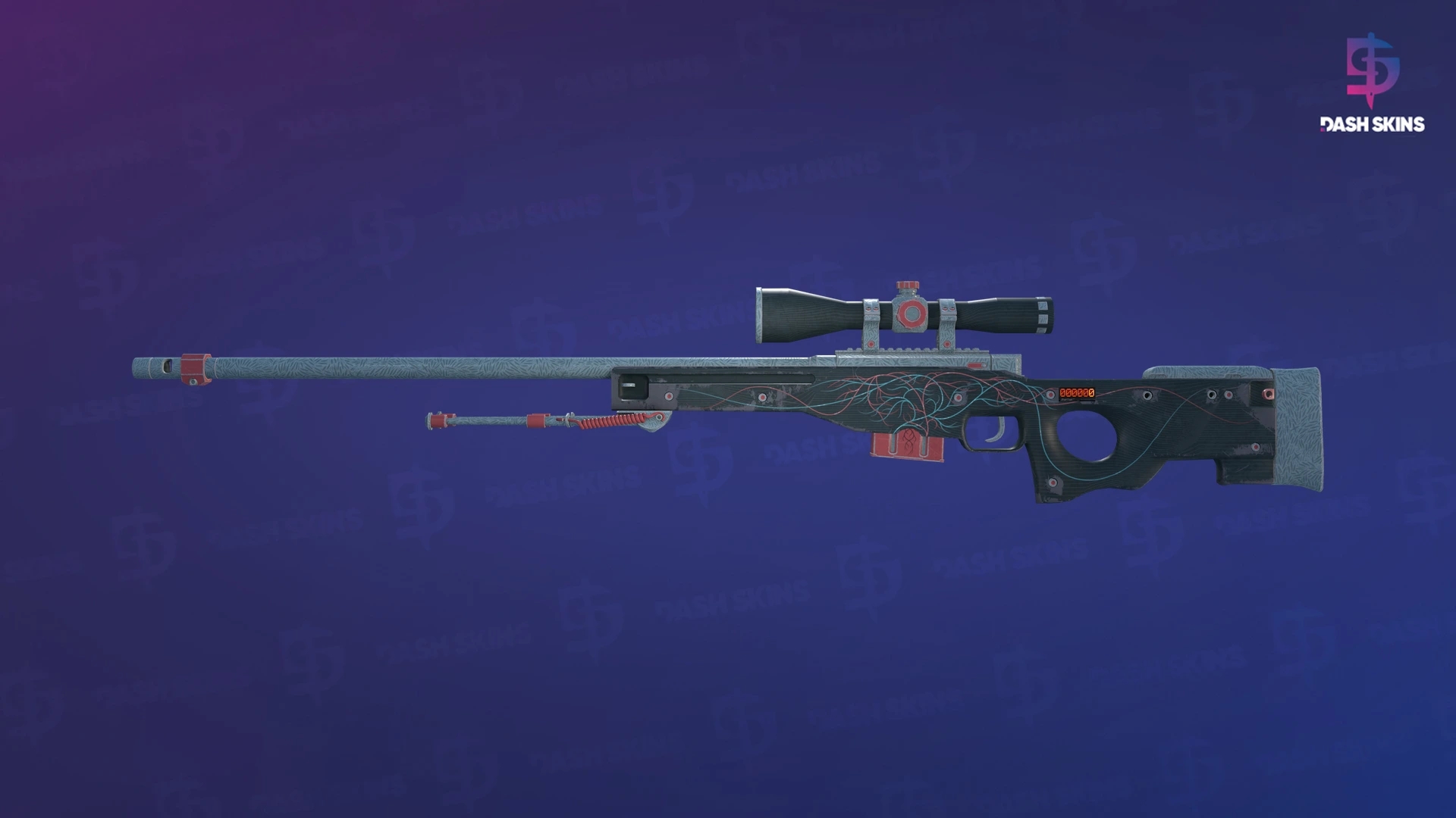 StatTrak™ AWP | Capillary (Field-Tested) Screenshot Playside