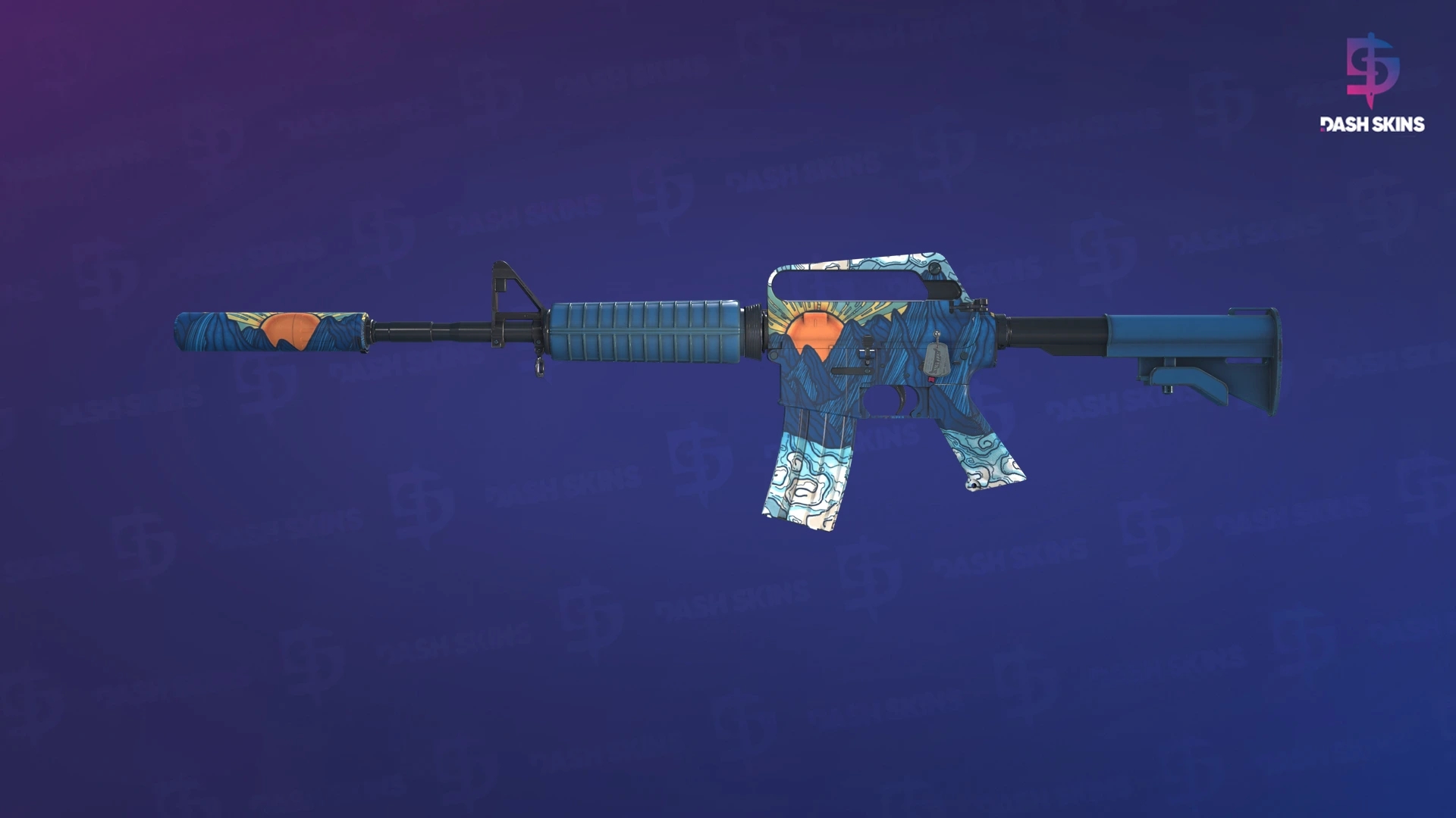 M4A1-S | Solitude (Minimal Wear) Screenshot Playside