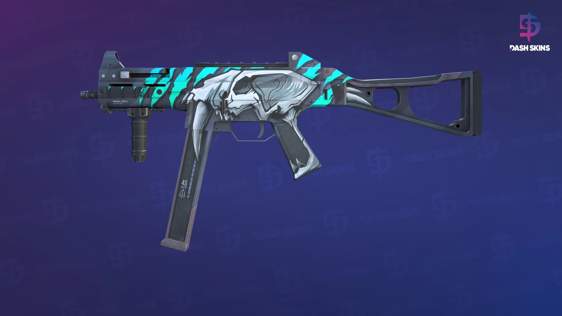 UMP-45 | Primal Saber (Minimal Wear) Screenshot Playside