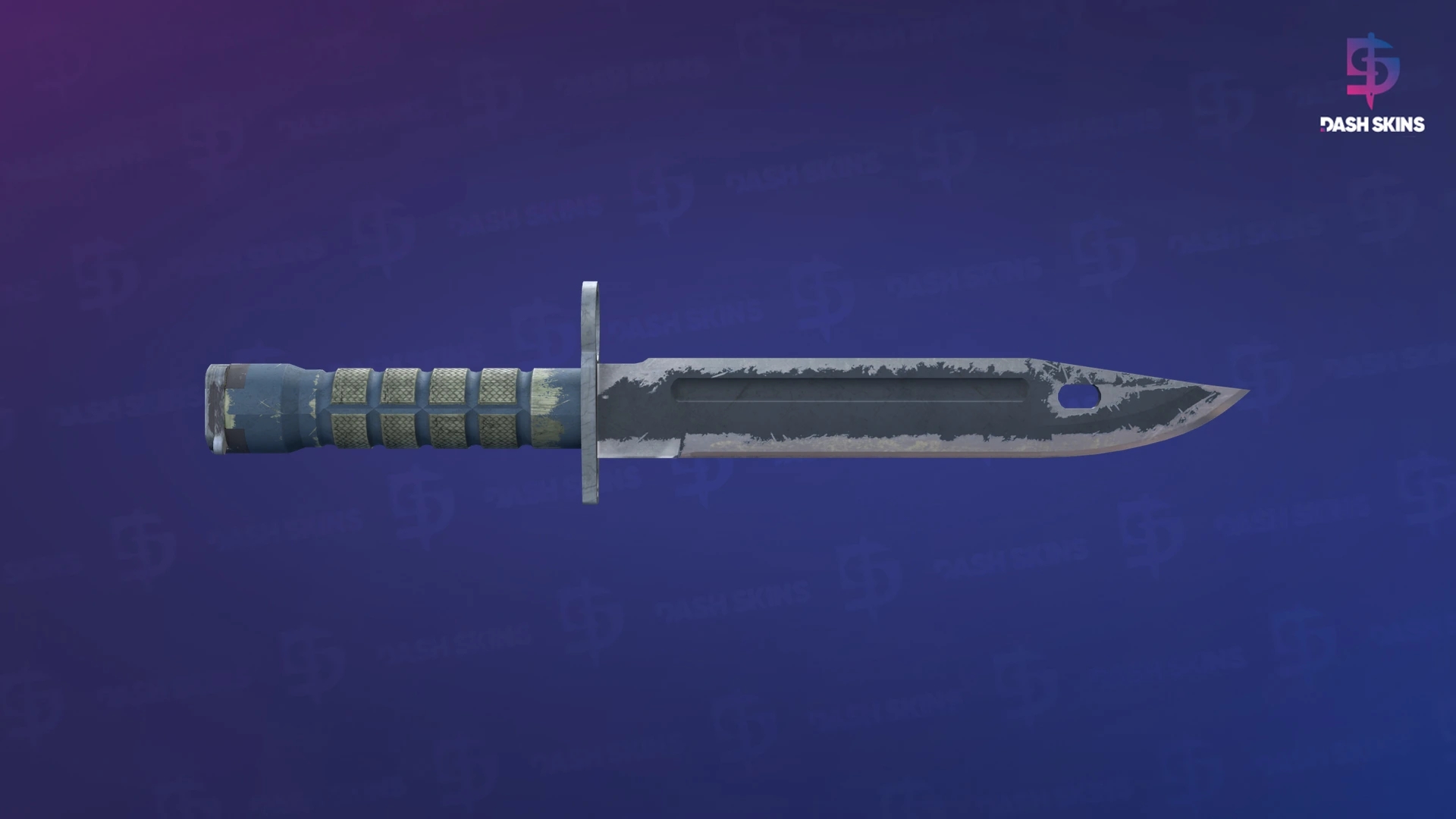 ★ Bayonet | Night (Battle-Scarred) Screenshot Playside