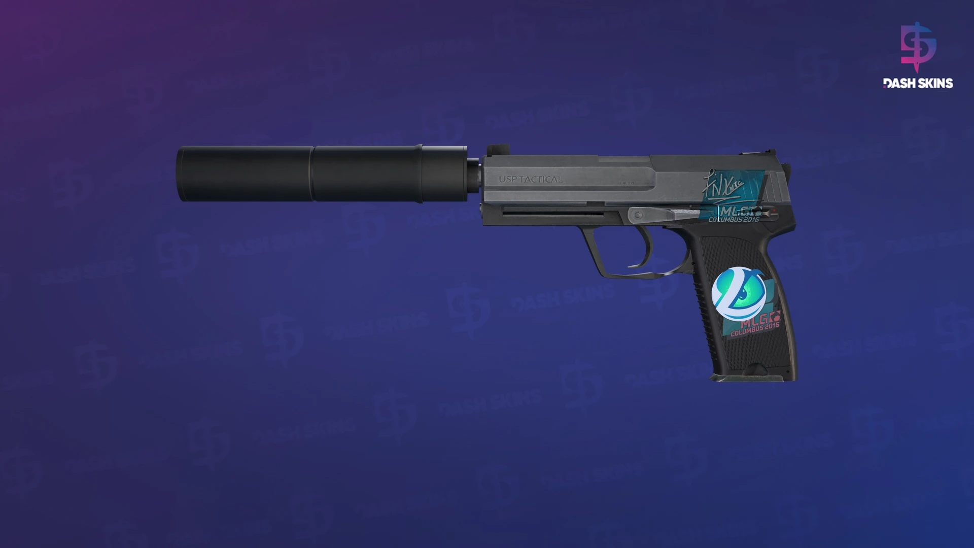 USP-S | Stainless (Minimal Wear) Screenshot Playside