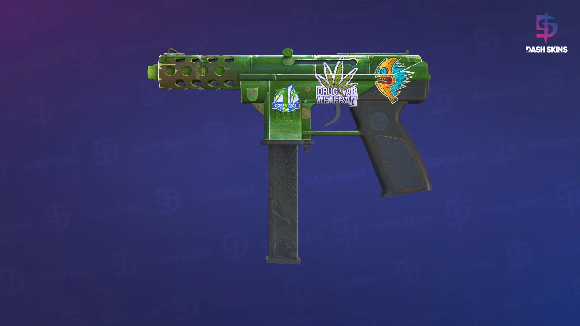 Tec-9 | Bamboozle (Well-Worn) Screenshot Playside