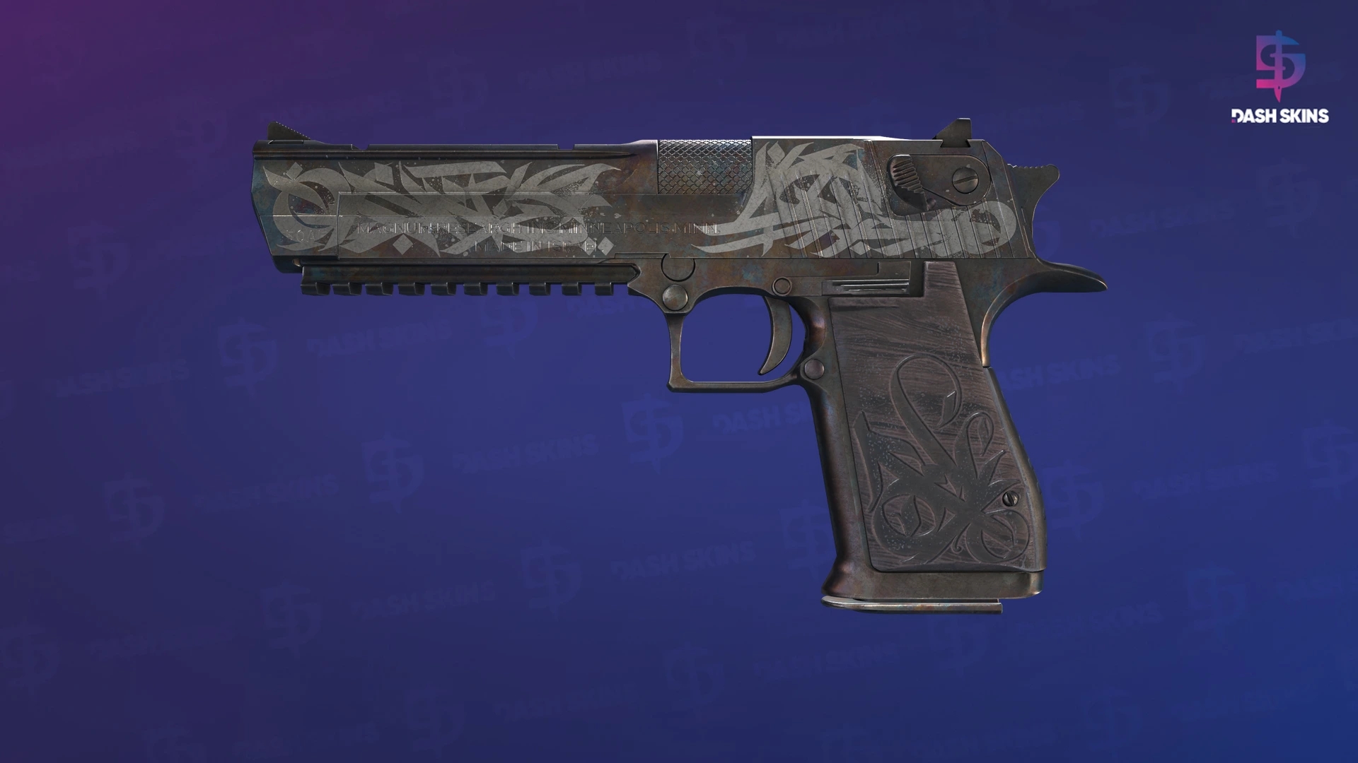 Desert Eagle | Calligraffiti (Well-Worn) Screenshot Playside
