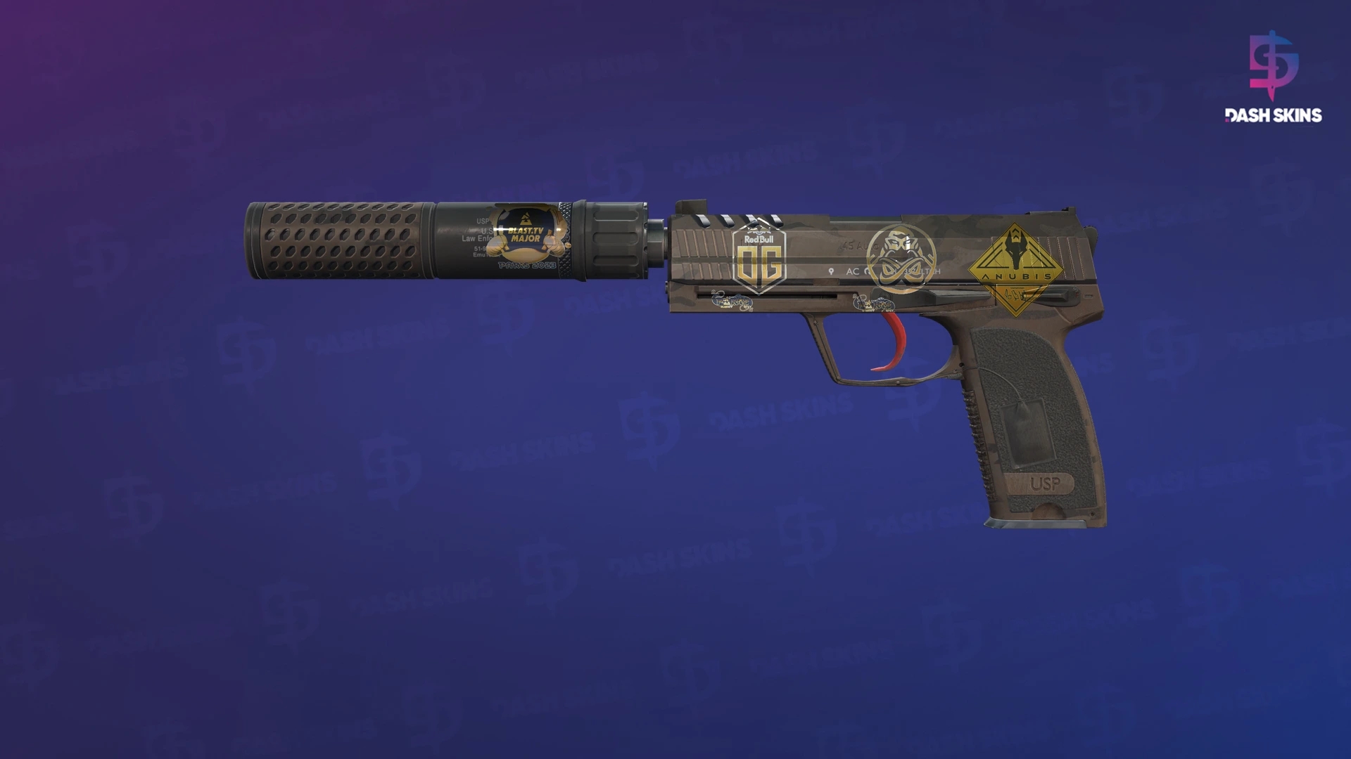 Souvenir USP-S | Desert Tactical (Minimal Wear) Screenshot Playside