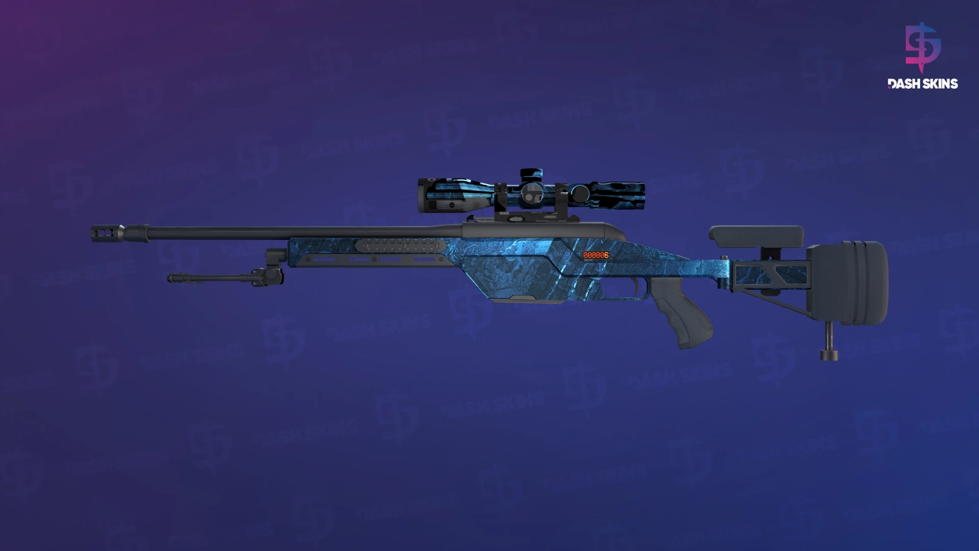 StatTrak™ SSG 08 | Abyss (Minimal Wear) Screenshot Playside