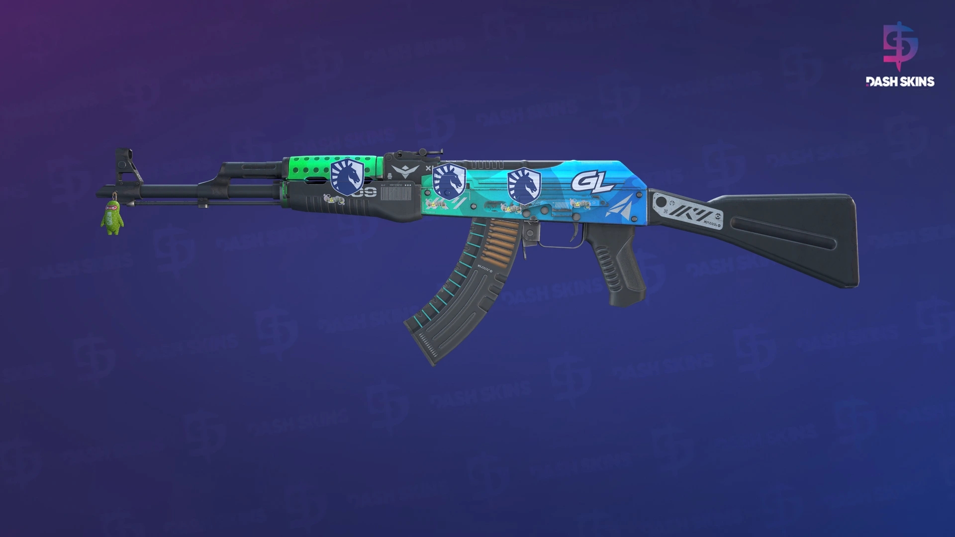 AK-47 | Ice Coaled (Field-Tested) Screenshot Playside