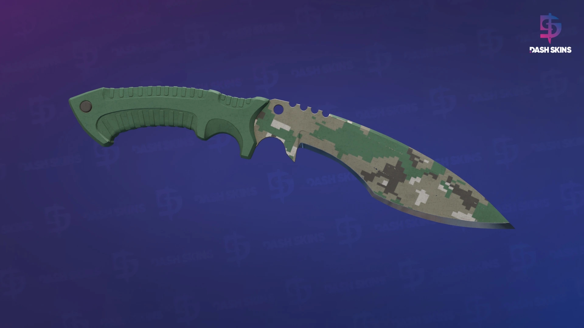 ★ Kukri Knife | Forest DDPAT (Field-Tested) Screenshot Playside