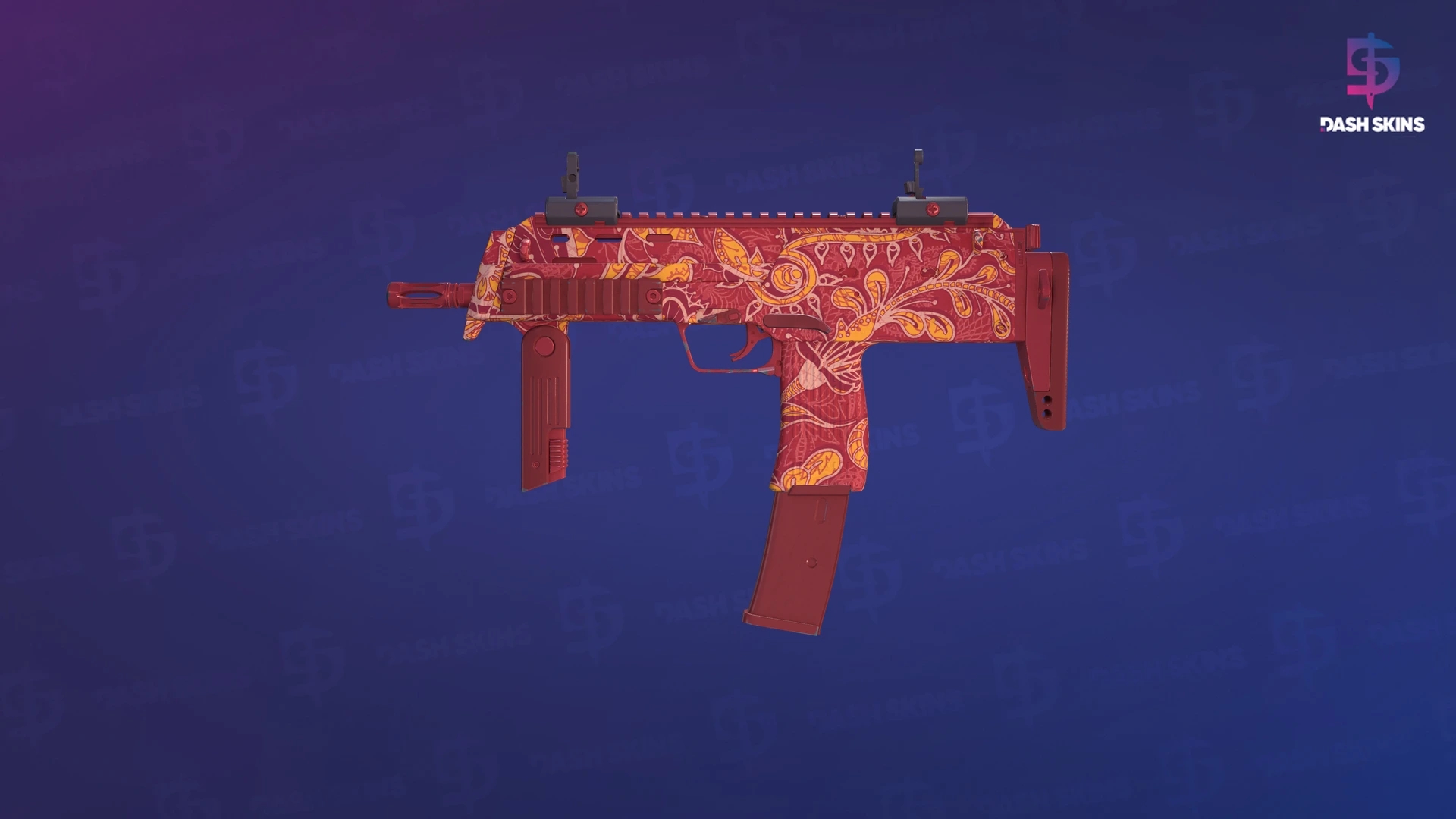 MP7 | Coral Paisley (Factory New) Screenshot Playside