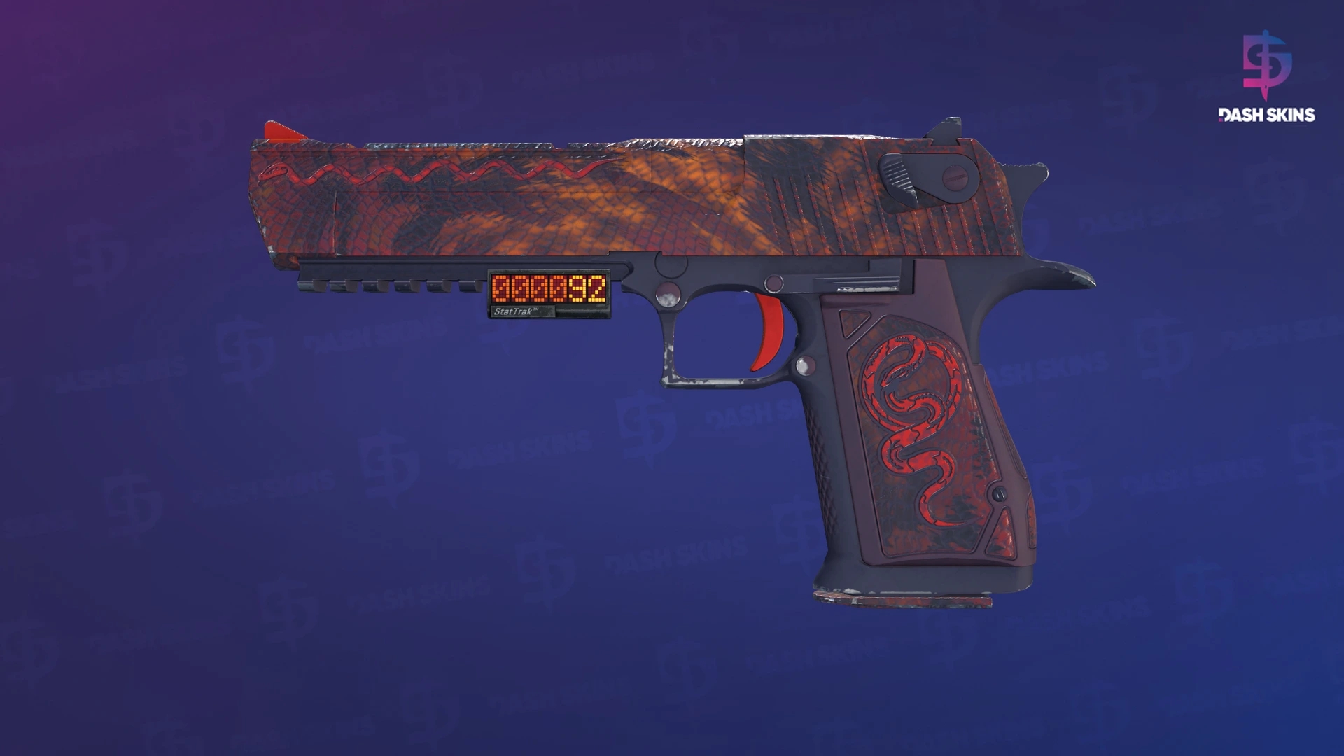 StatTrak™ Desert Eagle | Serpent Strike (Minimal Wear) Screenshot Playside